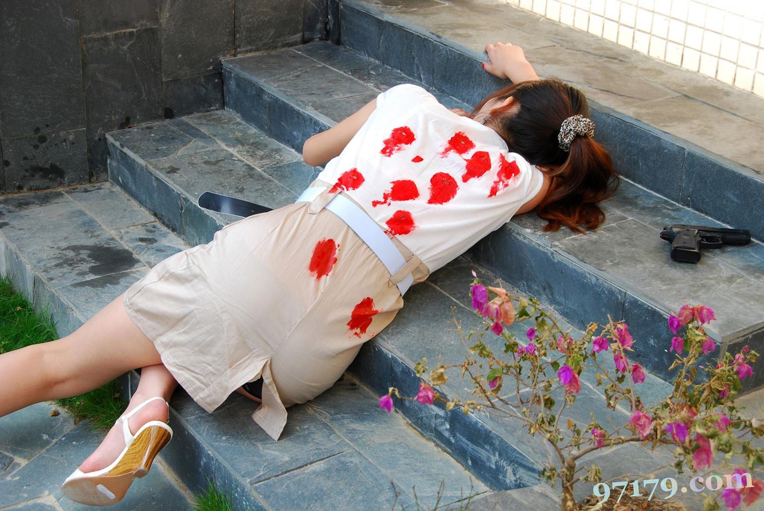 图片[53]-97179 NO.001-茶茶-枪战[98P] – 速更版-美库