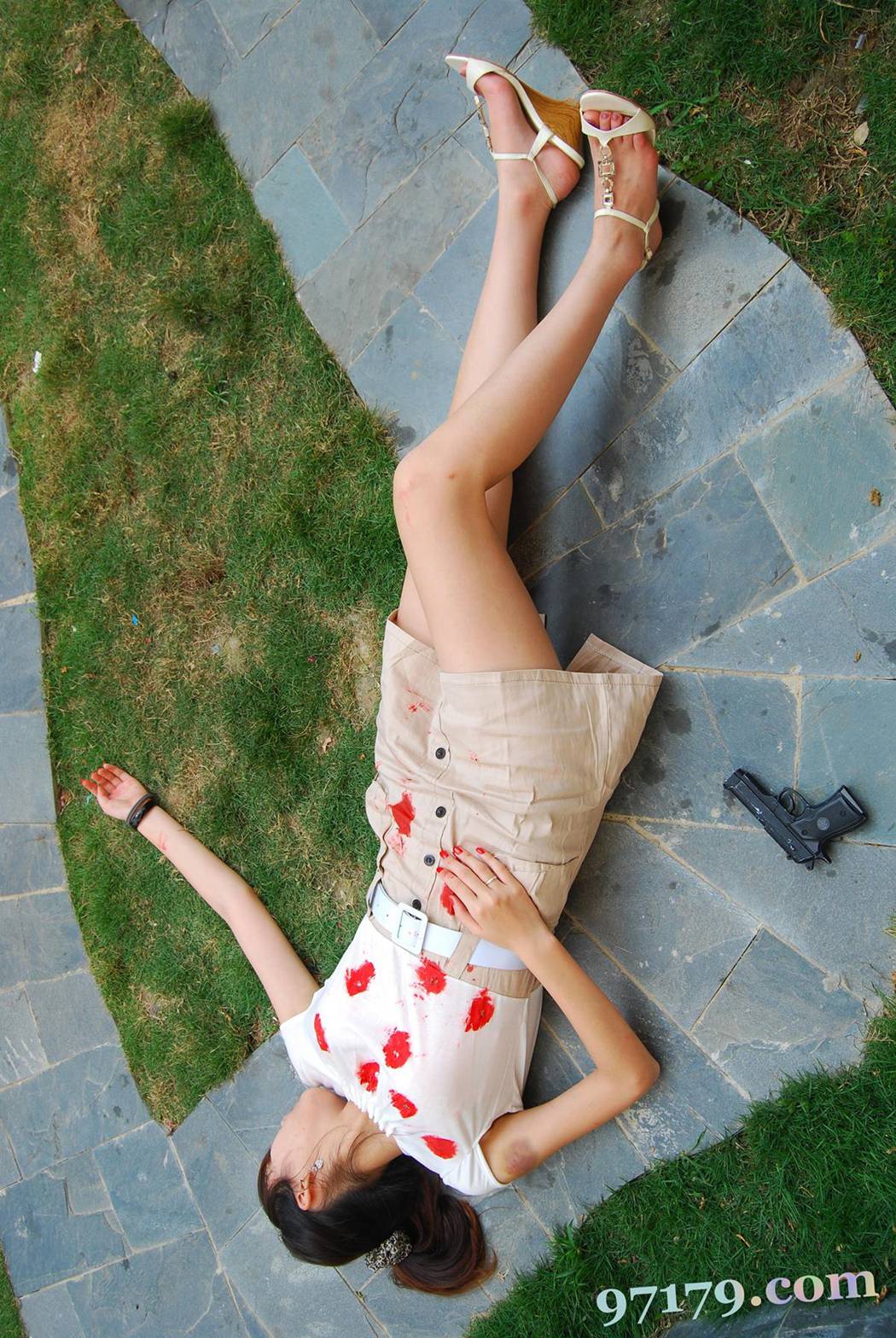 图片[60]-97179 NO.001-茶茶-枪战[98P] – 速更版-美库