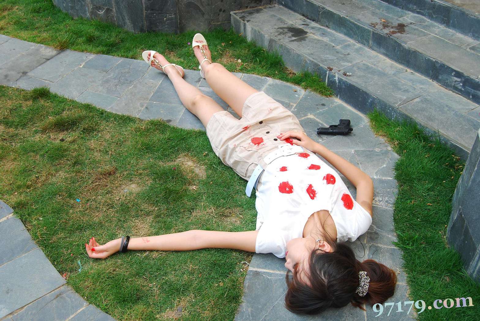 图片[65]-97179 NO.001-茶茶-枪战[98P] – 速更版-美库