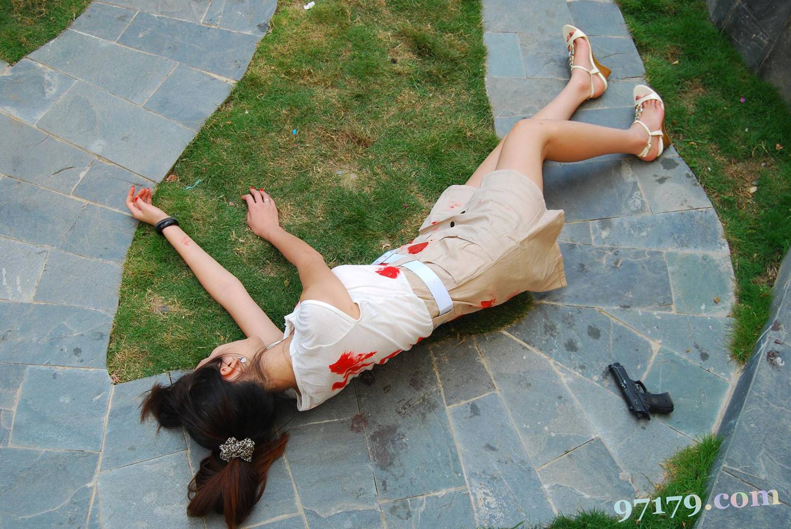 图片[72]-97179 NO.001-茶茶-枪战[98P] – 速更版-美库