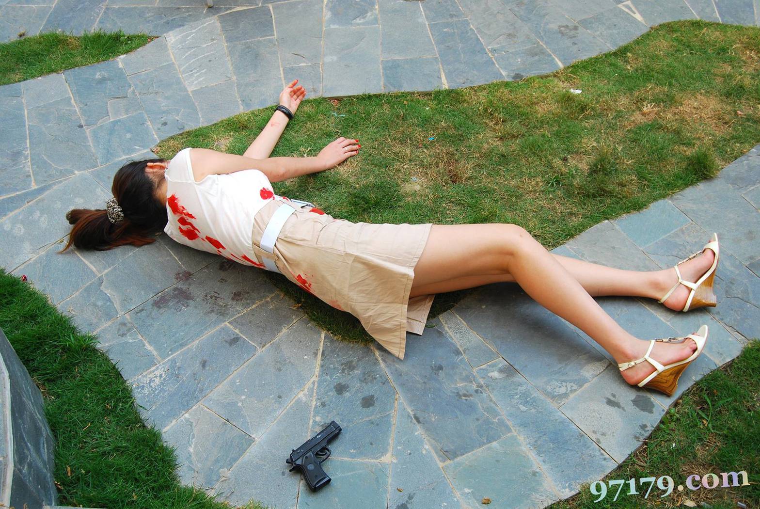 图片[73]-97179 NO.001-茶茶-枪战[98P] – 速更版-美库