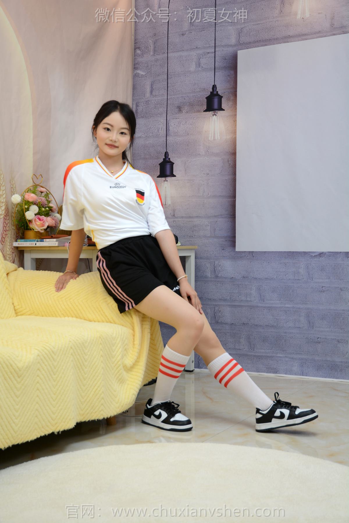 图片[11]-初夏女神 NO.231 双双 德系球服[150P] – 速更版-美库