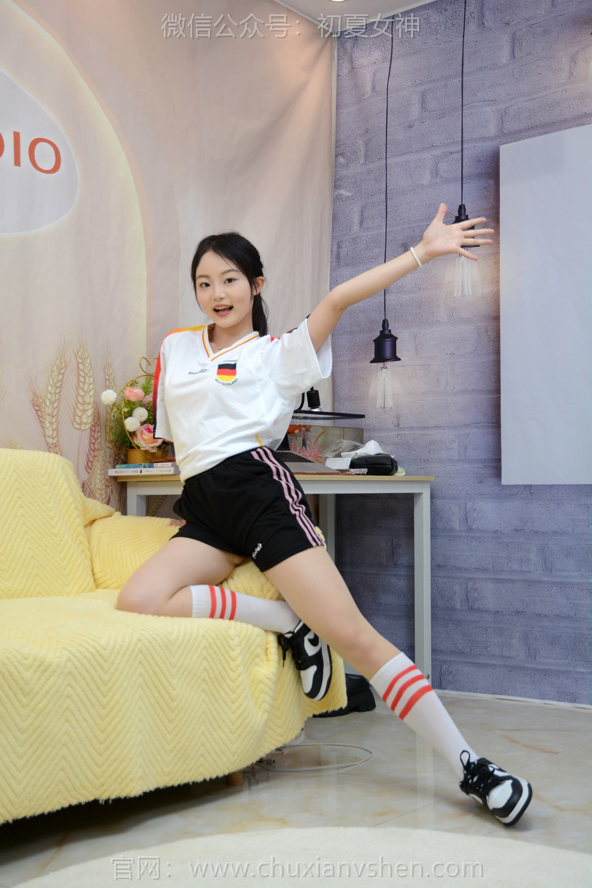 图片[18]-初夏女神 NO.231 双双 德系球服[150P] – 速更版-美库