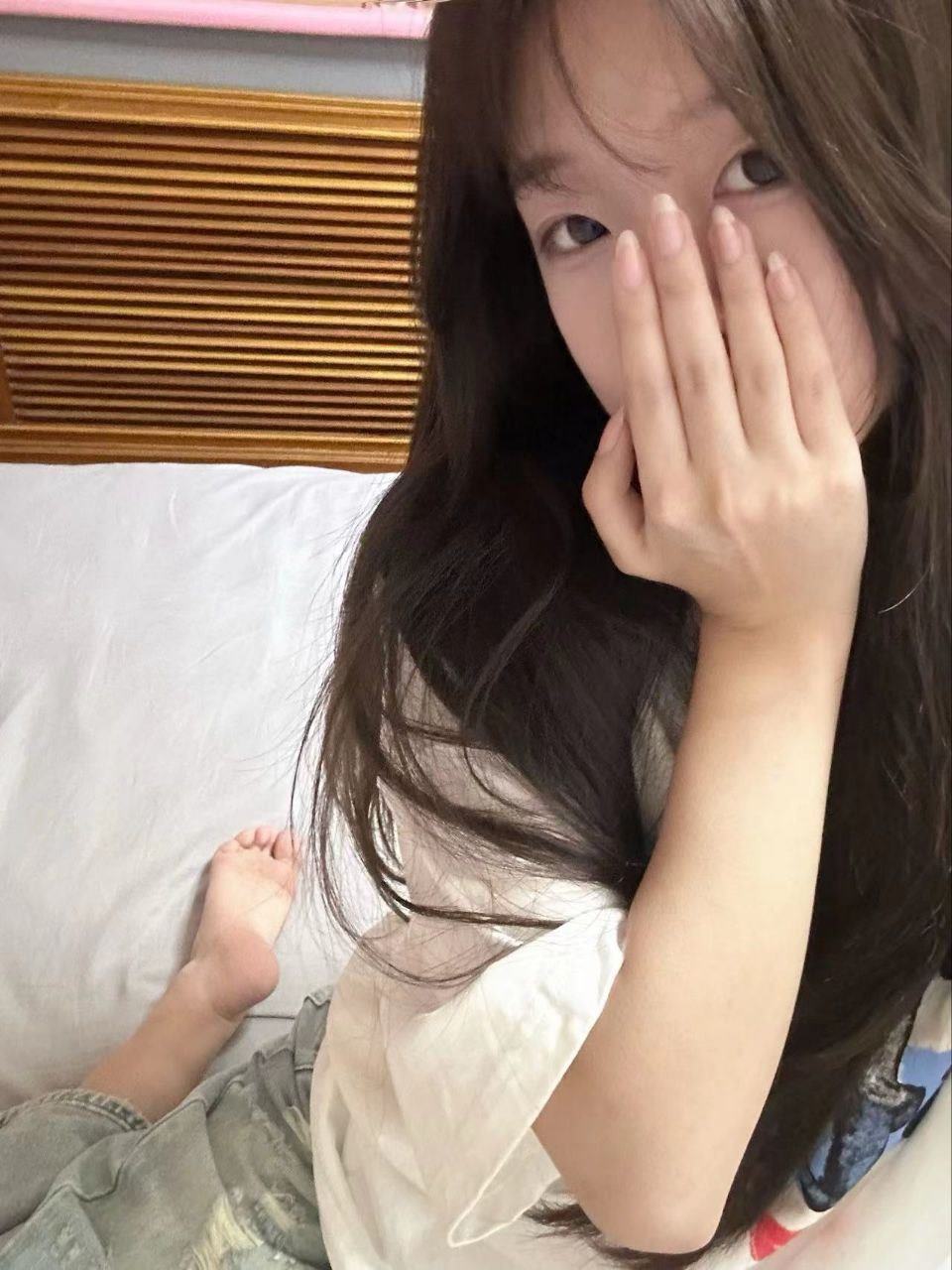 图片[11]-脚模面试脸足同框套路系列-032-34号-小姐姐[13P] – 速更版-美库