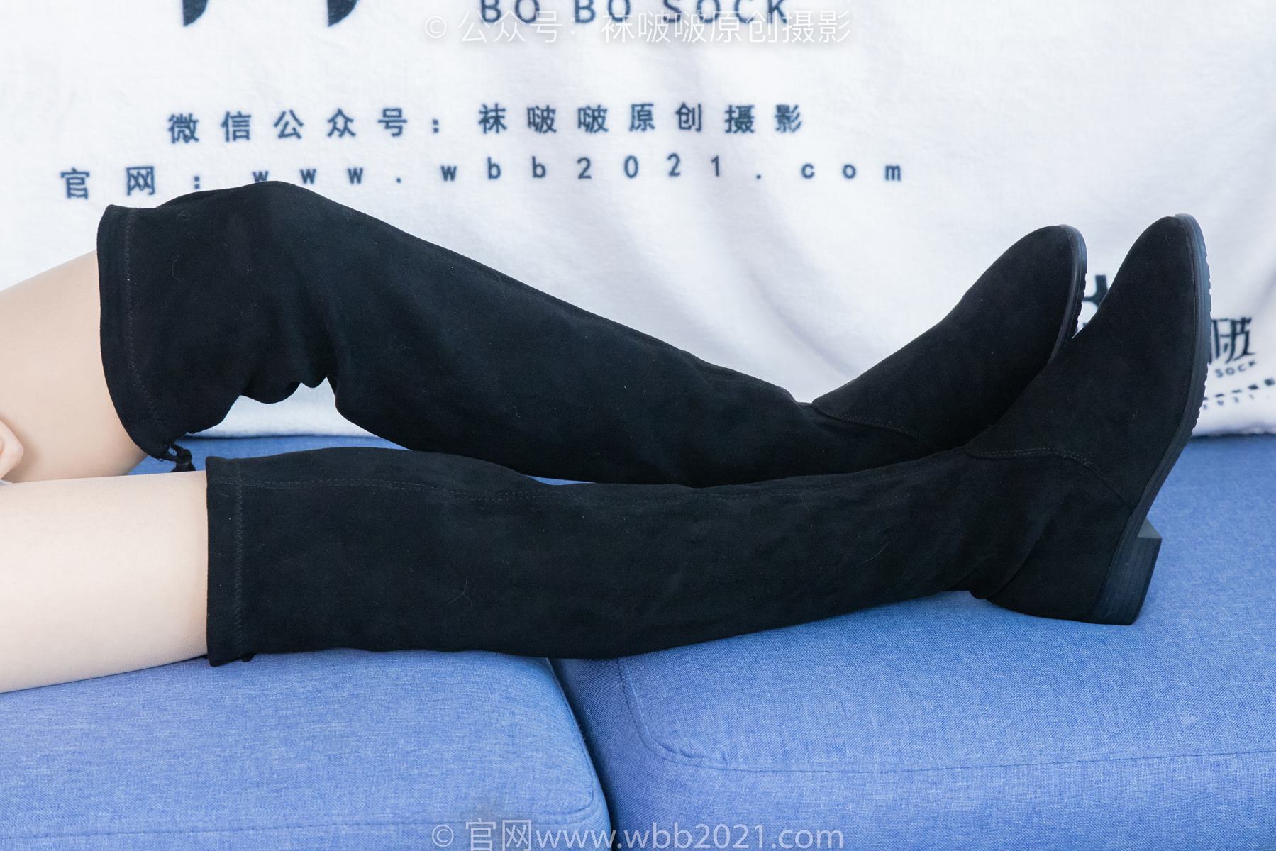 图片[19]-[BoBoSocks袜啵啵]NO.422 糯米-长靴、白棉袜、肉丝[140P] – 速更版-美库