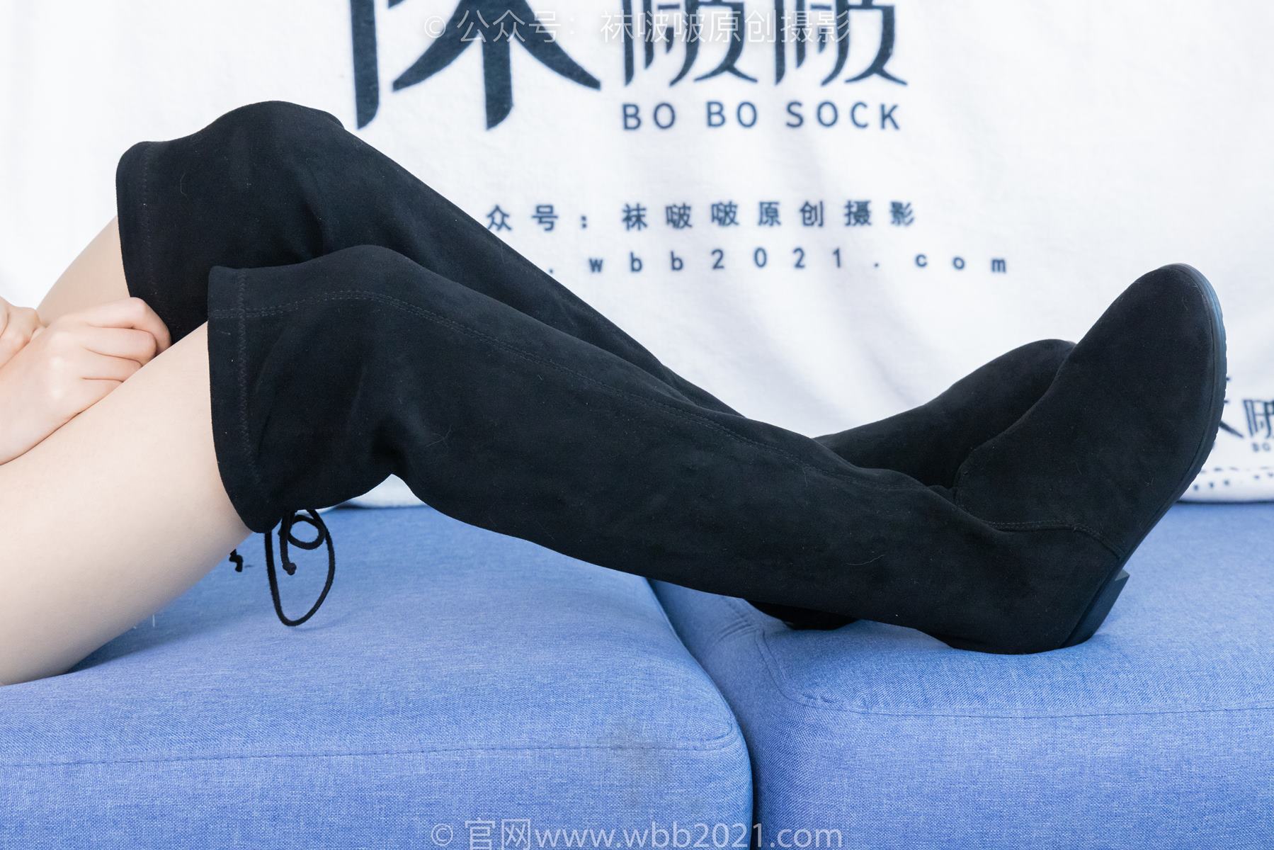 图片[27]-[BoBoSocks袜啵啵]NO.422 糯米-长靴、白棉袜、肉丝[140P] – 速更版-美库