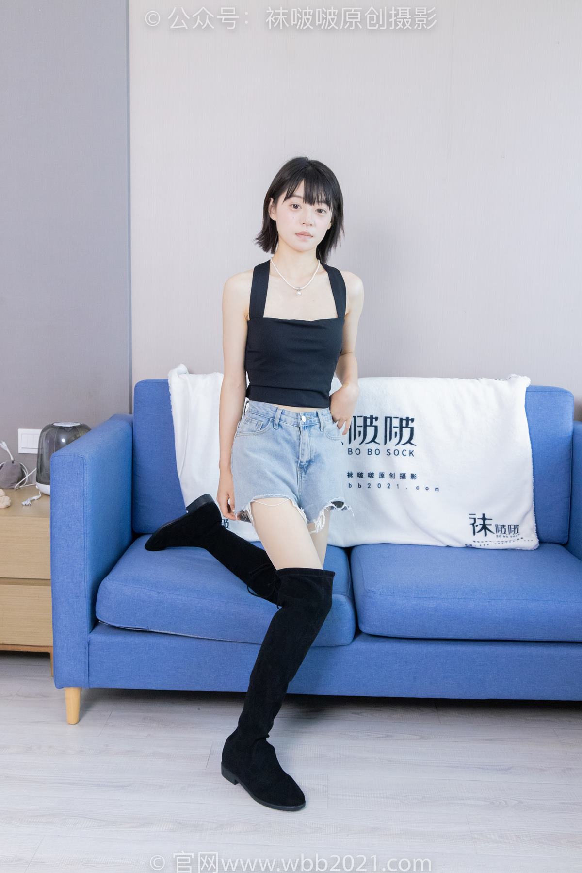 图片[30]-[BoBoSocks袜啵啵]NO.422 糯米-长靴、白棉袜、肉丝[140P] – 速更版-美库