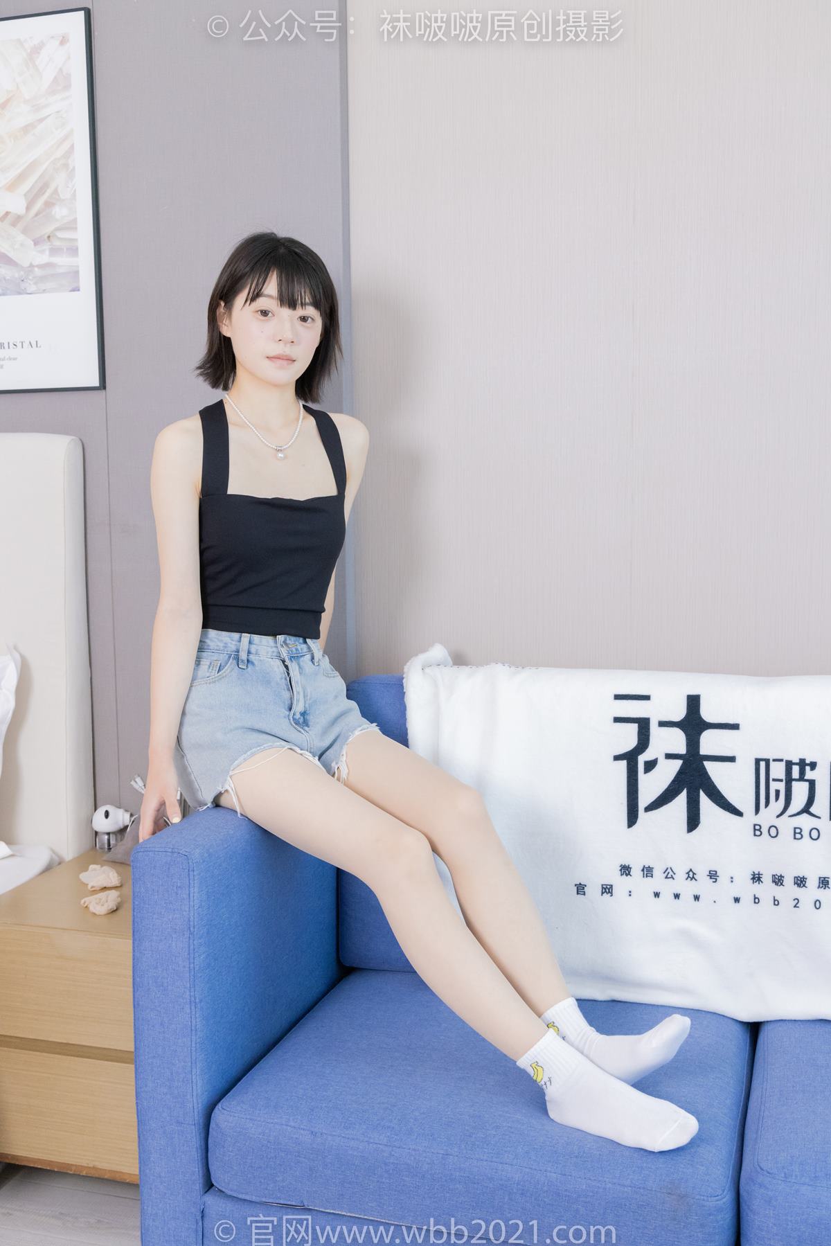 图片[49]-[BoBoSocks袜啵啵]NO.422 糯米-长靴、白棉袜、肉丝[140P] – 速更版-美库