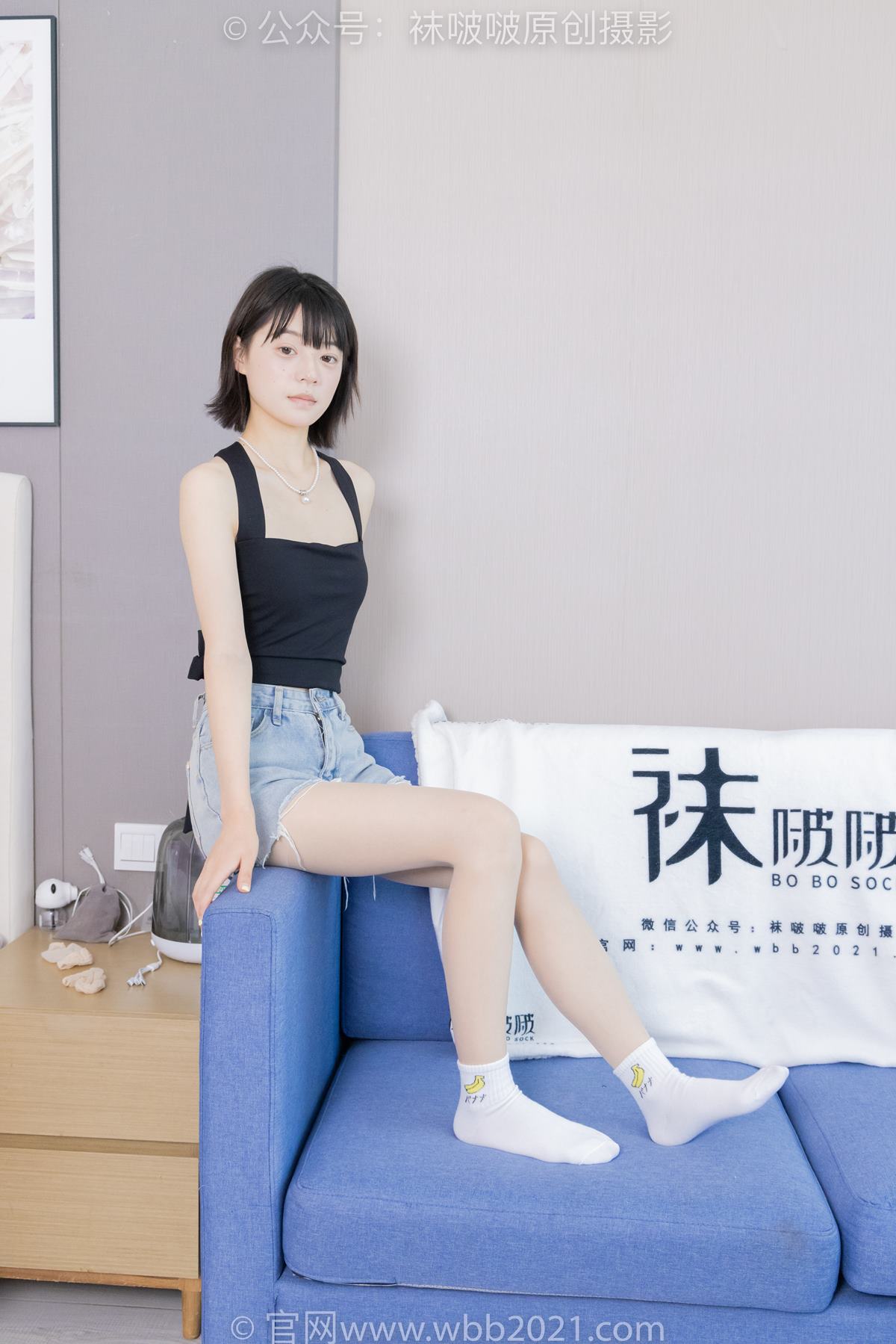 图片[55]-[BoBoSocks袜啵啵]NO.422 糯米-长靴、白棉袜、肉丝[140P] – 速更版-美库