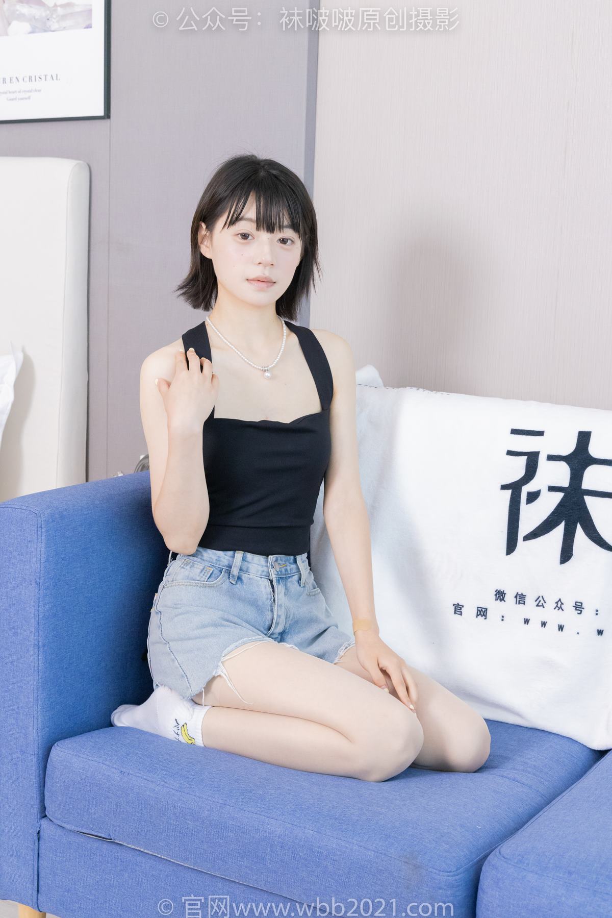 图片[66]-[BoBoSocks袜啵啵]NO.422 糯米-长靴、白棉袜、肉丝[140P] – 速更版-美库