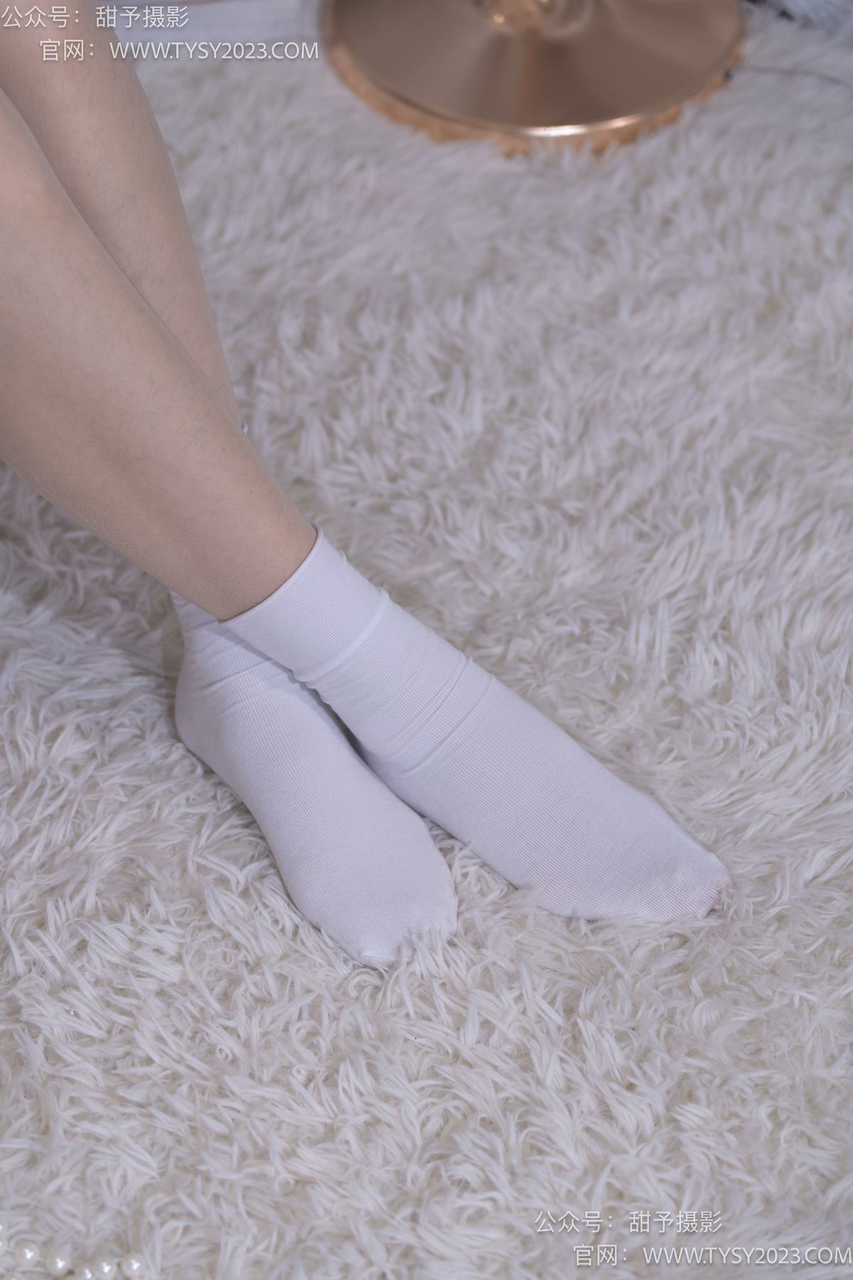 图片[78]-甜予摄影 NO.076 小狸-帆布鞋、白棉袜、肉丝（脚尖加固款）[126P] – 速更版-美库