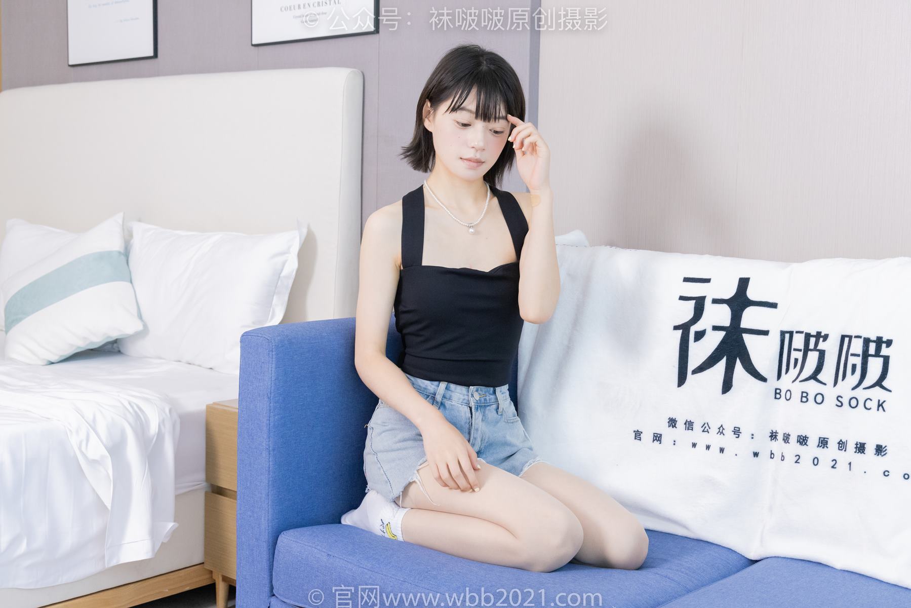 图片[68]-[BoBoSocks袜啵啵]NO.422 糯米-长靴、白棉袜、肉丝[140P] – 速更版-美库