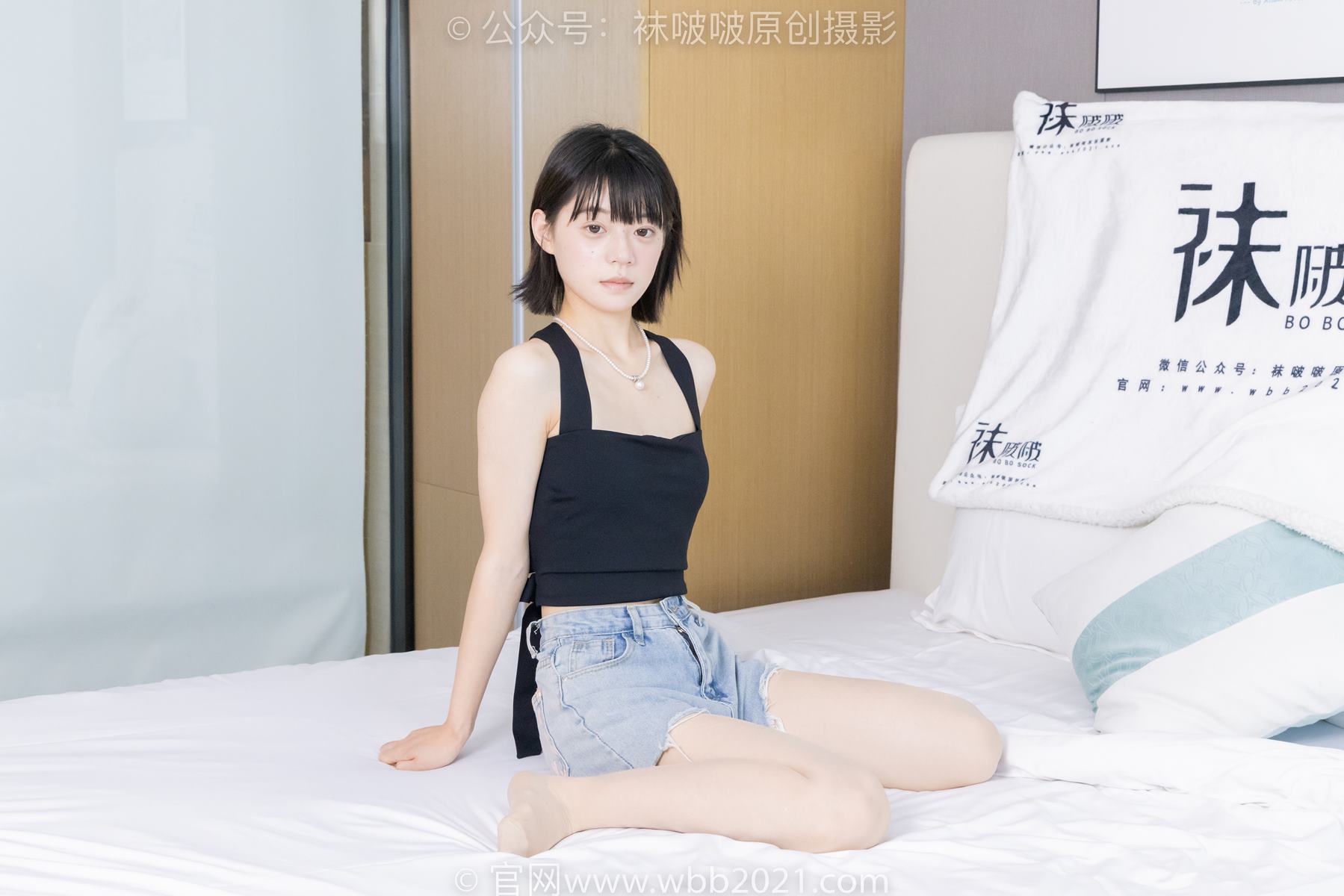 图片[110]-[BoBoSocks袜啵啵]NO.422 糯米-长靴、白棉袜、肉丝[140P] – 速更版-美库