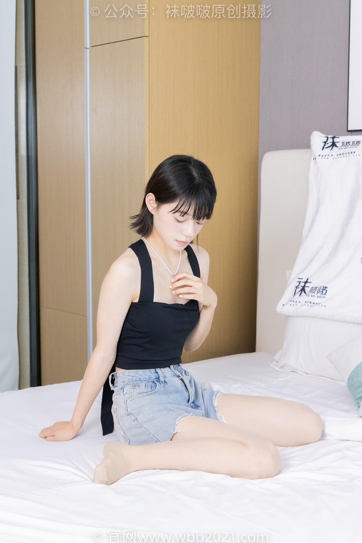 图片[112]-[BoBoSocks袜啵啵]NO.422 糯米-长靴、白棉袜、肉丝[140P] – 速更版-美库