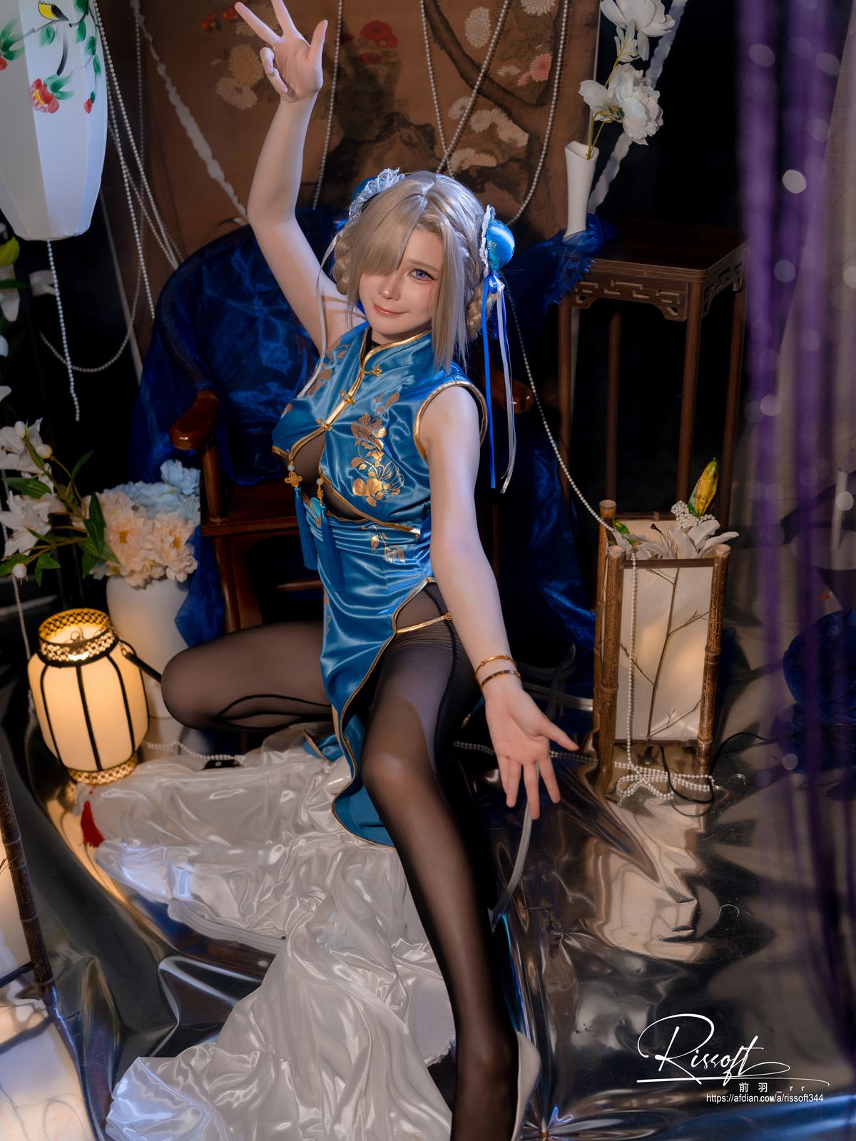 图片[14]-前羽_rr  – 明日奈同人旗袍[36P] – 速更版-美库