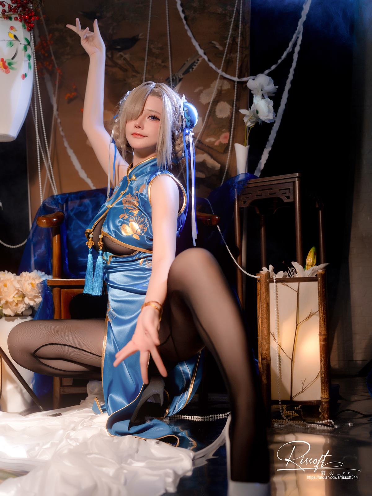 图片[16]-前羽_rr  – 明日奈同人旗袍[36P] – 速更版-美库