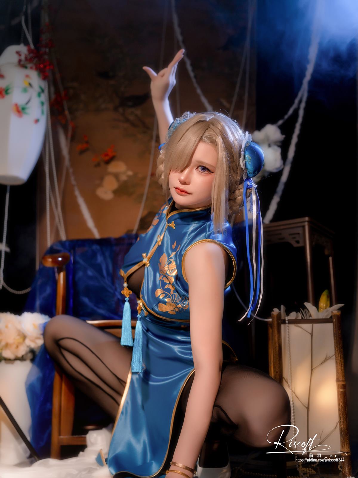 图片[17]-前羽_rr  – 明日奈同人旗袍[36P] – 速更版-美库