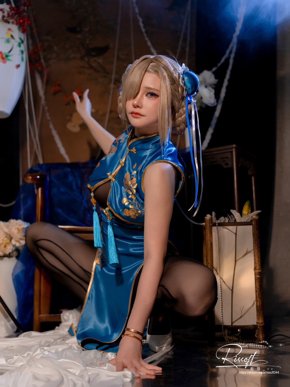 图片[18]-前羽_rr  – 明日奈同人旗袍[36P] – 速更版-美库