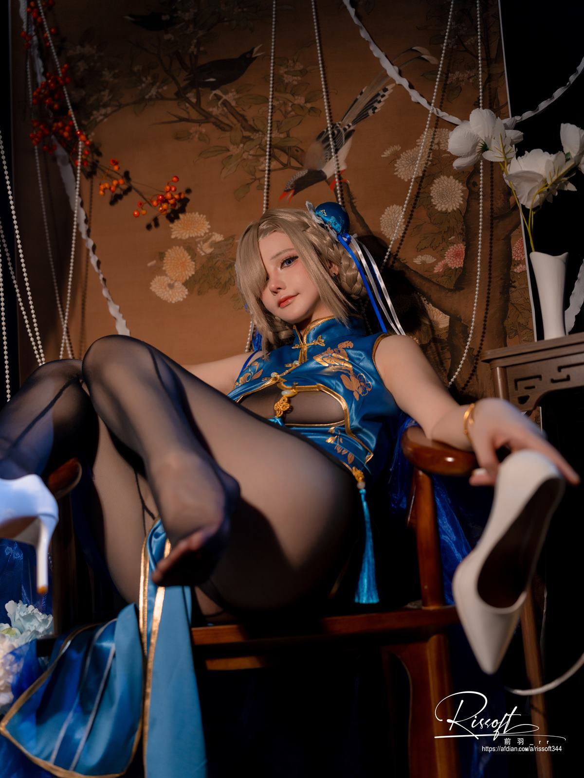 图片[28]-前羽_rr  – 明日奈同人旗袍[36P] – 速更版-美库