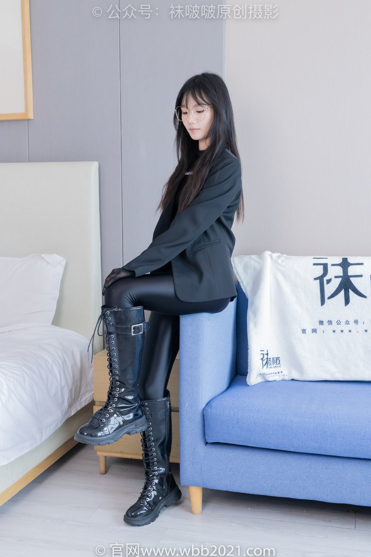 图片[13]-[BoBoSocks袜啵啵]NO.423 甜甜圈-长靴、黑丝、连体衣裤里丝[145P] – 速更版-美库