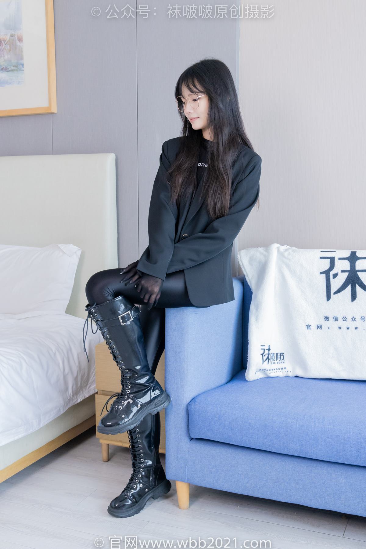 图片[15]-[BoBoSocks袜啵啵]NO.423 甜甜圈-长靴、黑丝、连体衣裤里丝[145P] – 速更版-美库