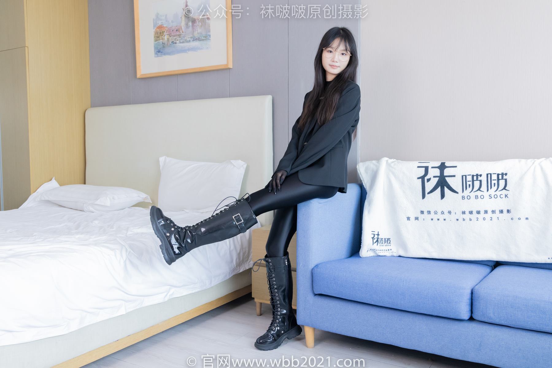 图片[18]-[BoBoSocks袜啵啵]NO.423 甜甜圈-长靴、黑丝、连体衣裤里丝[145P] – 速更版-美库