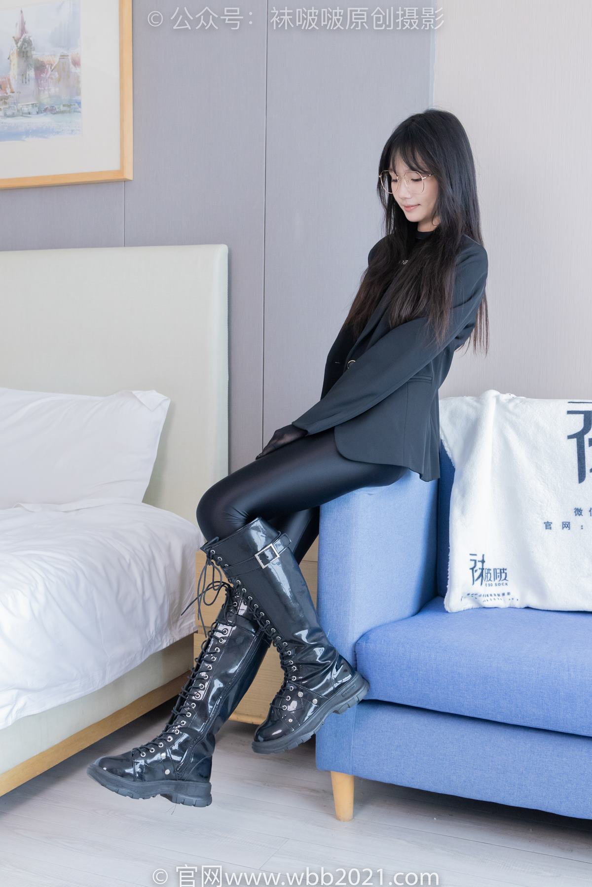 图片[23]-[BoBoSocks袜啵啵]NO.423 甜甜圈-长靴、黑丝、连体衣裤里丝[145P] – 速更版-美库