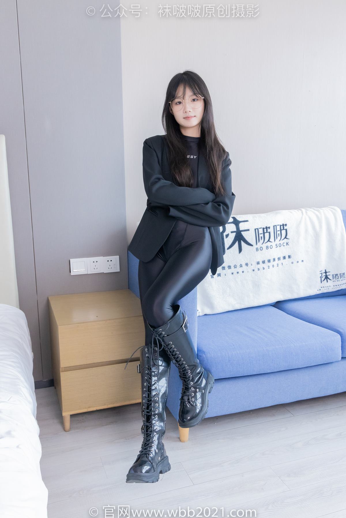 图片[24]-[BoBoSocks袜啵啵]NO.423 甜甜圈-长靴、黑丝、连体衣裤里丝[145P] – 速更版-美库