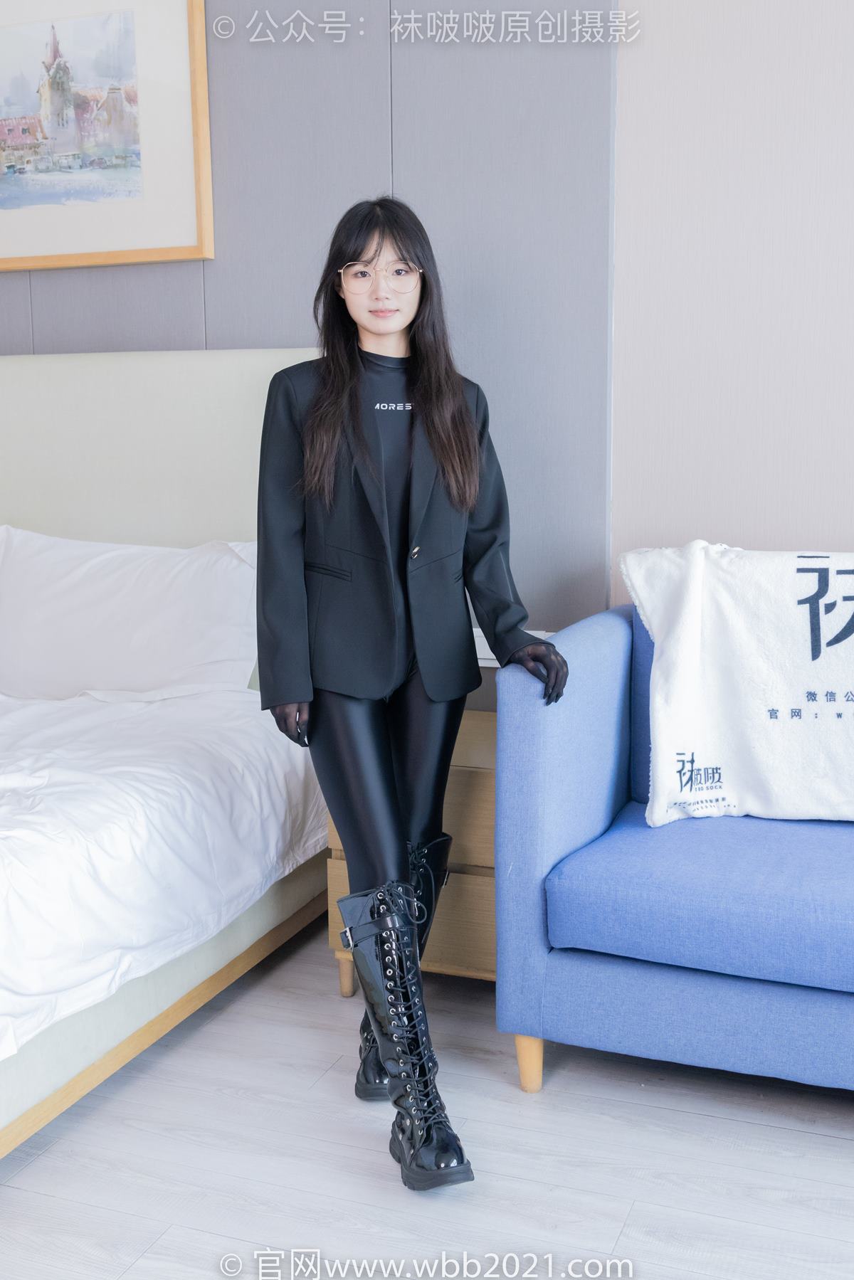 图片[146]-[BoBoSocks袜啵啵]NO.423 甜甜圈-长靴、黑丝、连体衣裤里丝[145P] – 速更版-美库