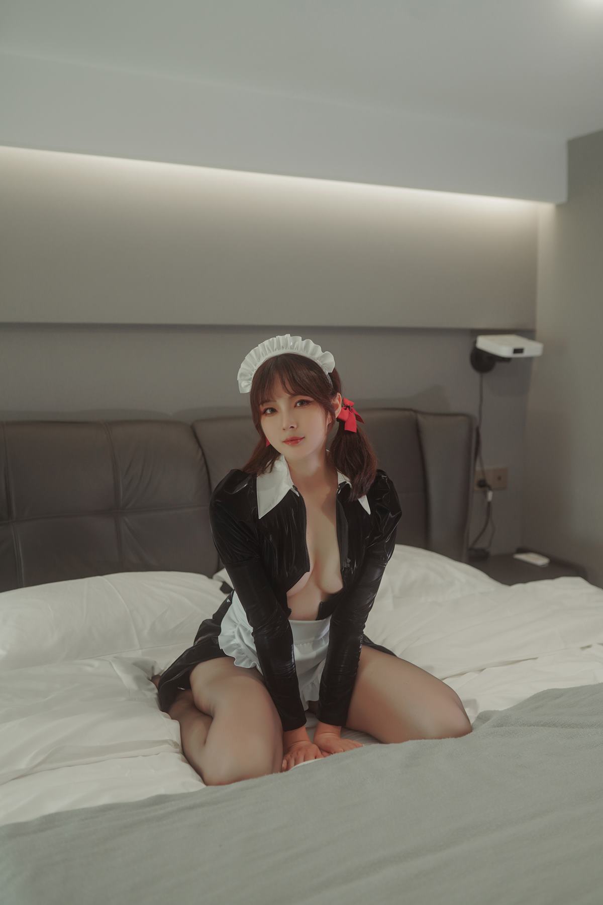 图片[28]-Natsuko夏夏子  – 漆黑女仆[28P] – 速更版-美库