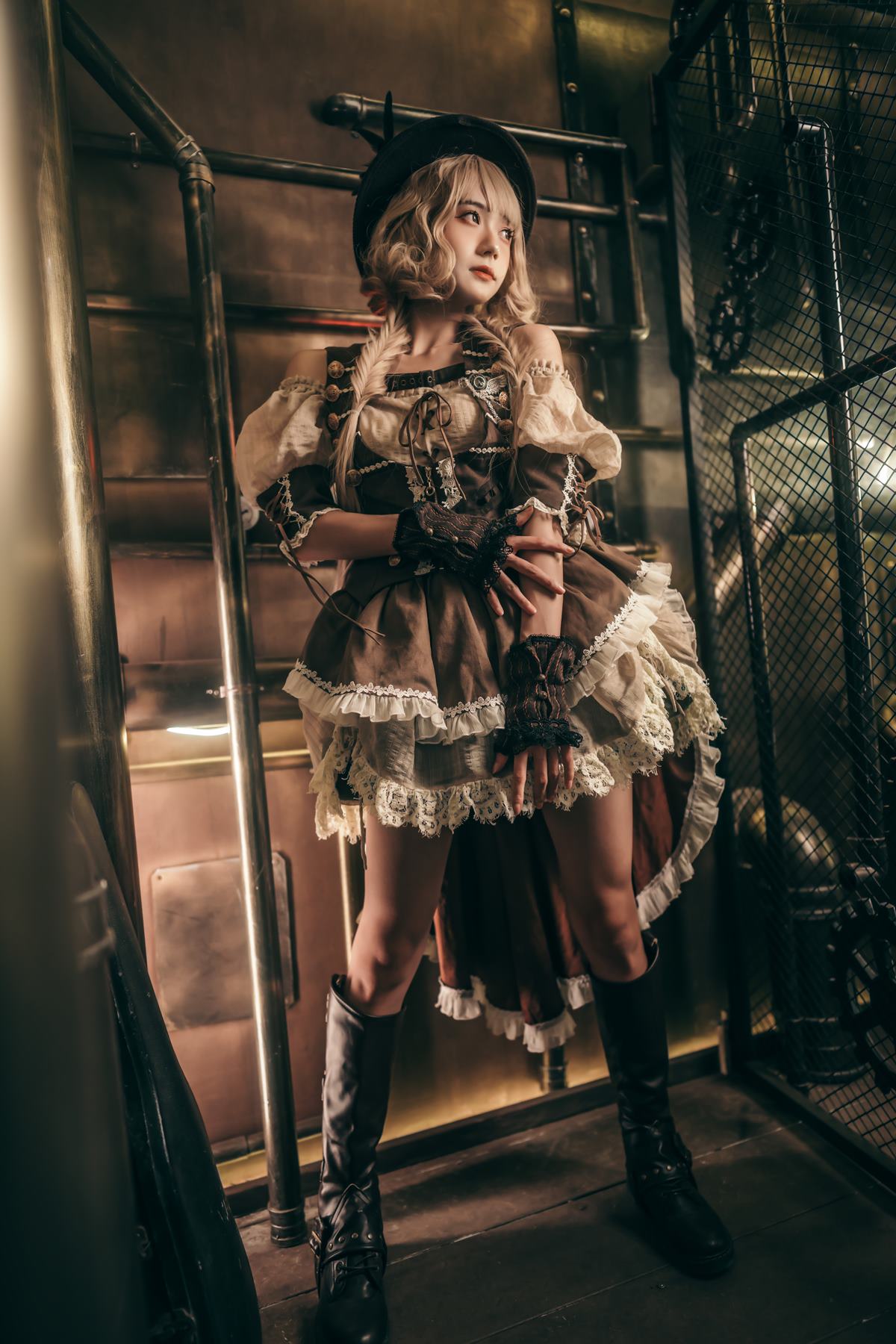 图片[14]-人气Coser@兔子Zzz不吃胡萝卜 蒸汽少女 [29P] – 速更版-美库