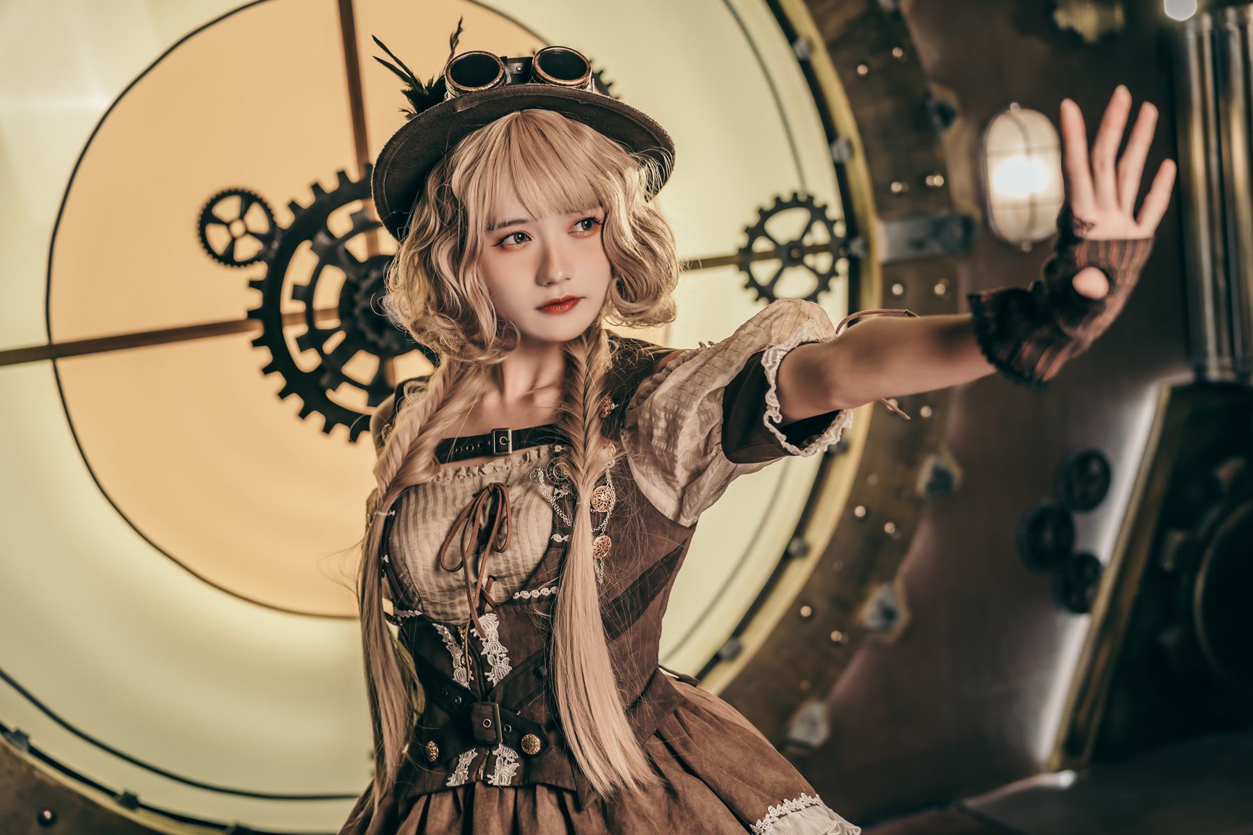 图片[21]-人气Coser@兔子Zzz不吃胡萝卜 蒸汽少女 [29P] – 速更版-美库