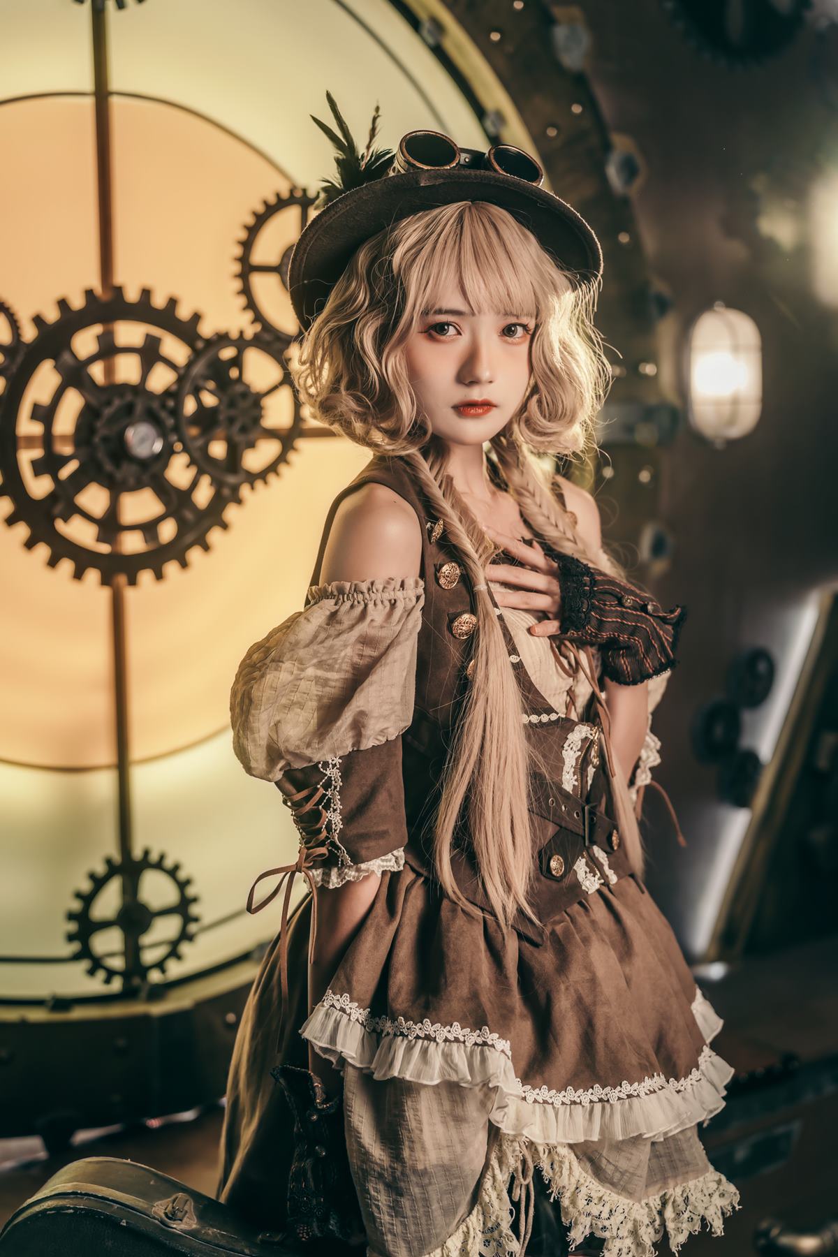 图片[22]-人气Coser@兔子Zzz不吃胡萝卜 蒸汽少女 [29P] – 速更版-美库