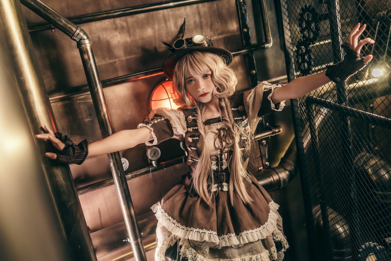 图片[26]-人气Coser@兔子Zzz不吃胡萝卜 蒸汽少女 [29P] – 速更版-美库