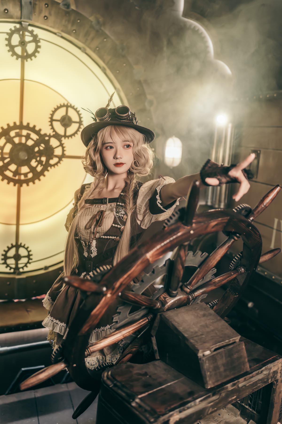 图片[29]-人气Coser@兔子Zzz不吃胡萝卜 蒸汽少女 [29P] – 速更版-美库