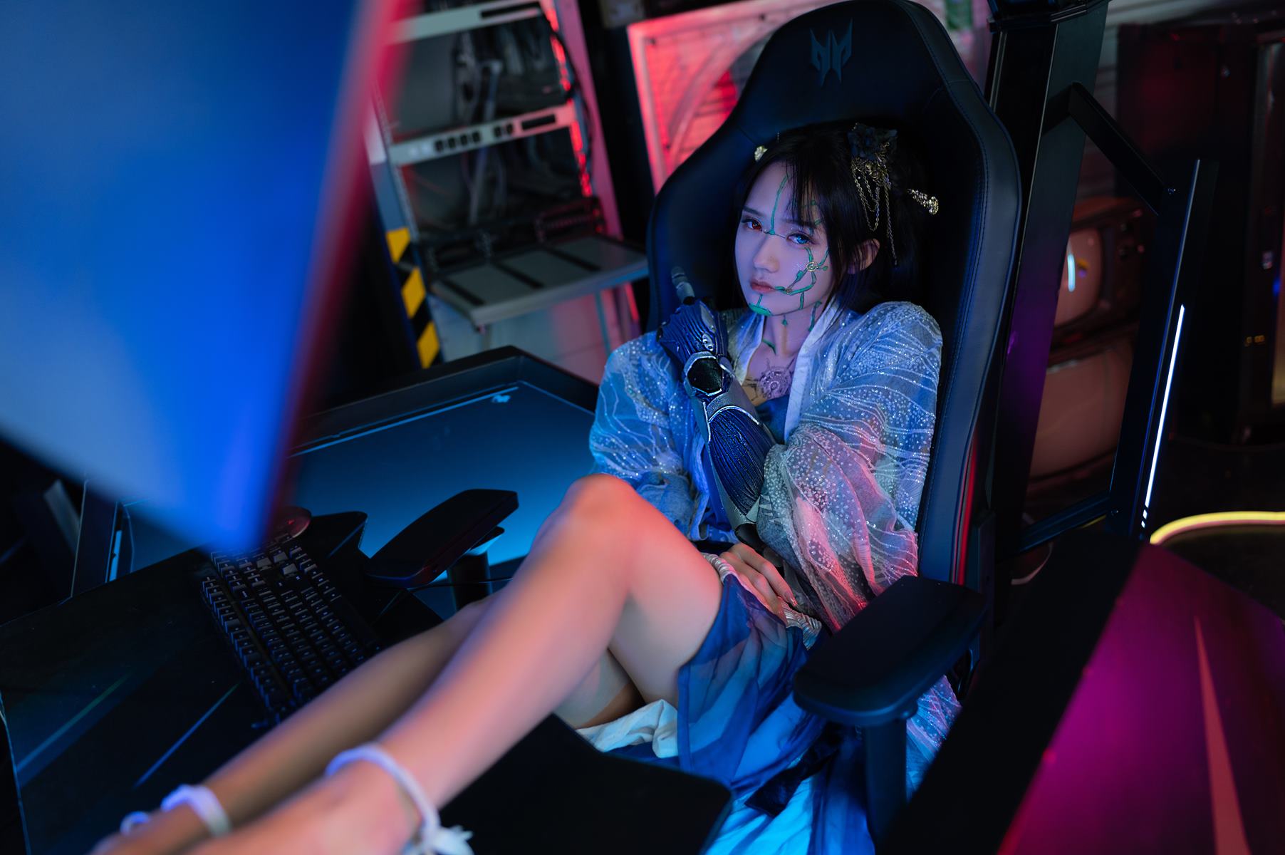 图片[11]-人气Coser@兔子Zzz不吃胡萝卜 未来姬器 [42P] – 速更版-美库