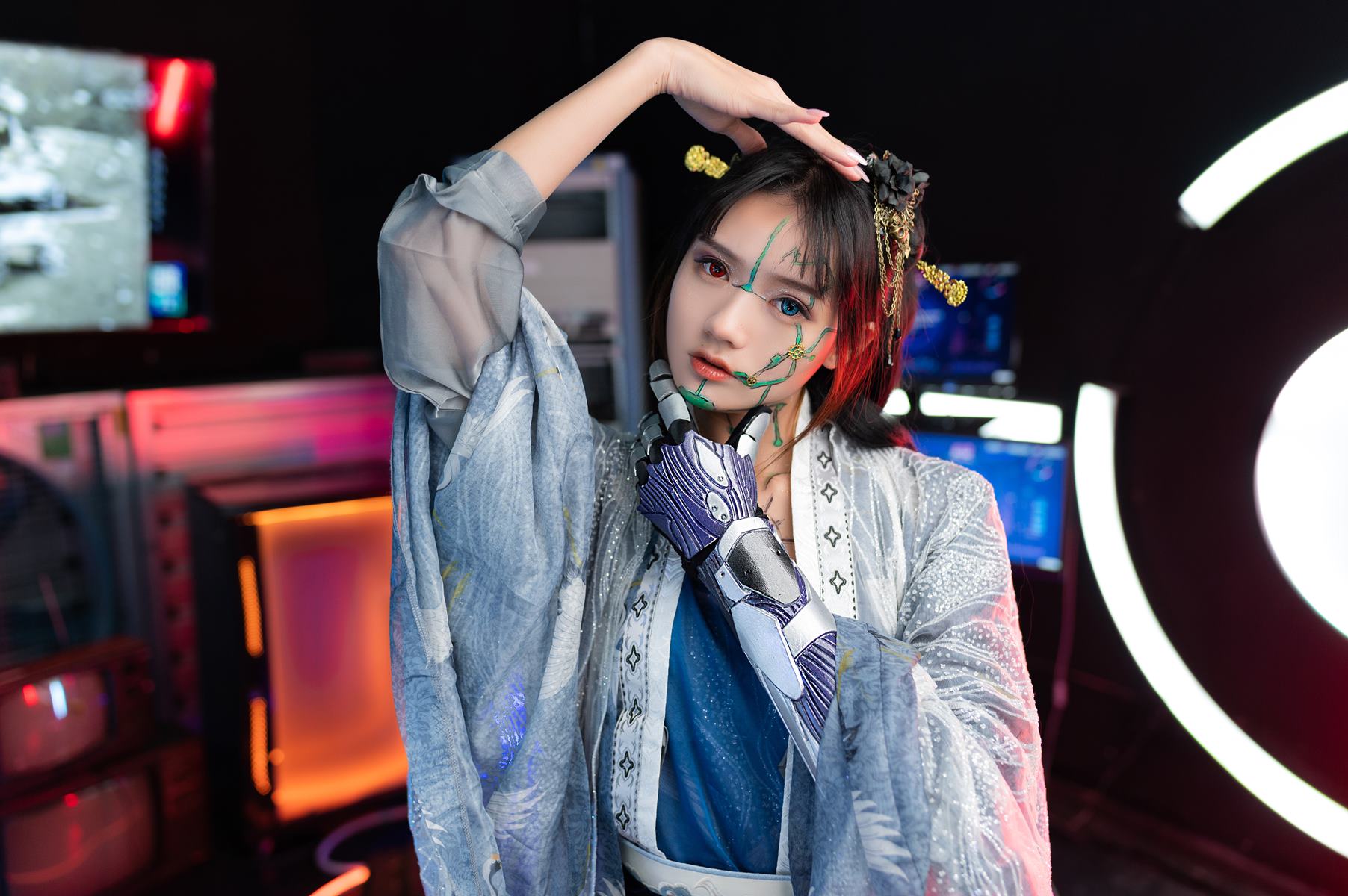 图片[16]-人气Coser@兔子Zzz不吃胡萝卜 未来姬器 [42P] – 速更版-美库