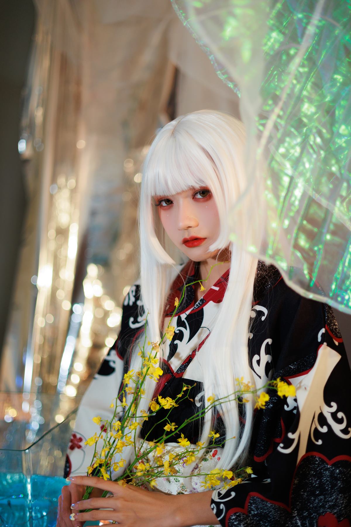 图片[13]-人气Coser@兔子Zzz不吃胡萝卜 白发姬 [42P] – 速更版-美库