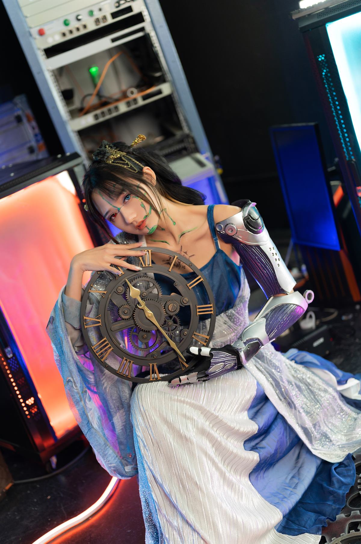 图片[25]-人气Coser@兔子Zzz不吃胡萝卜 未来姬器 [42P] – 速更版-美库