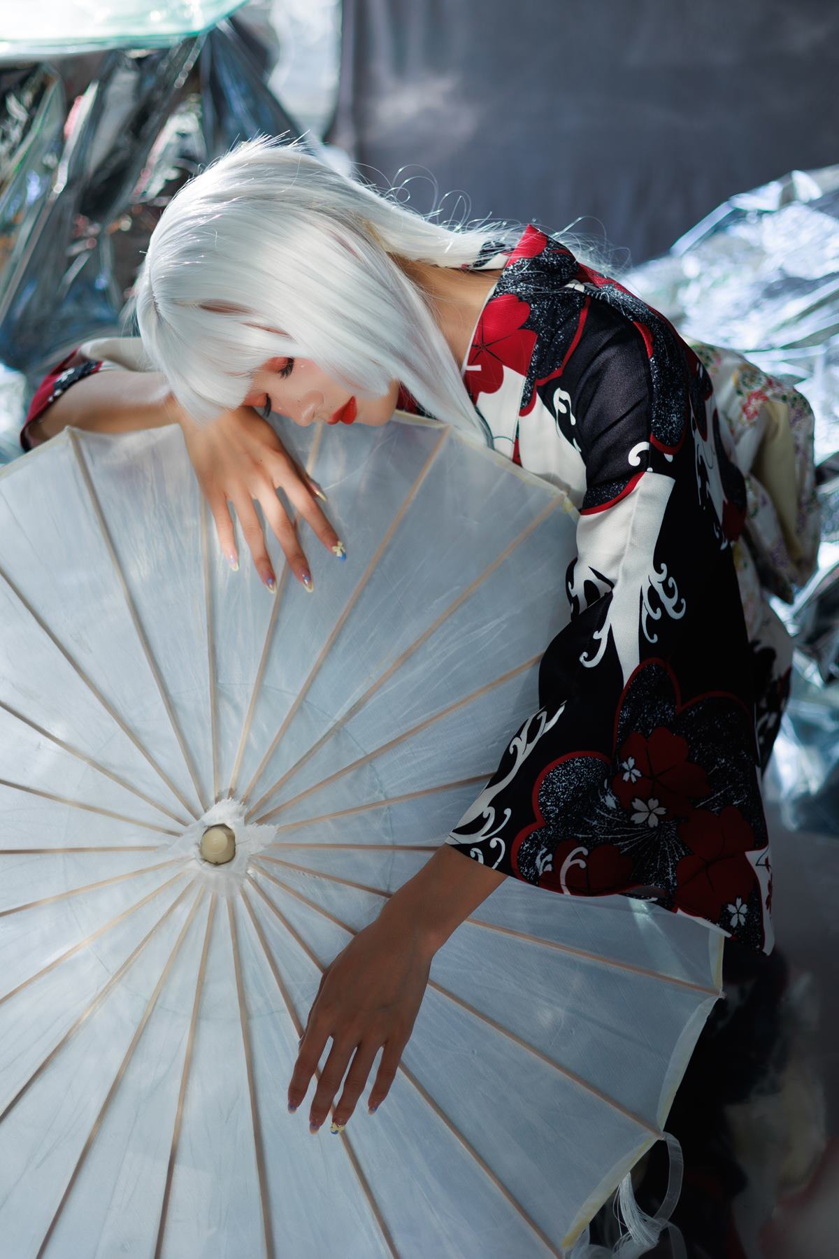 图片[17]-人气Coser@兔子Zzz不吃胡萝卜 白发姬 [42P] – 速更版-美库