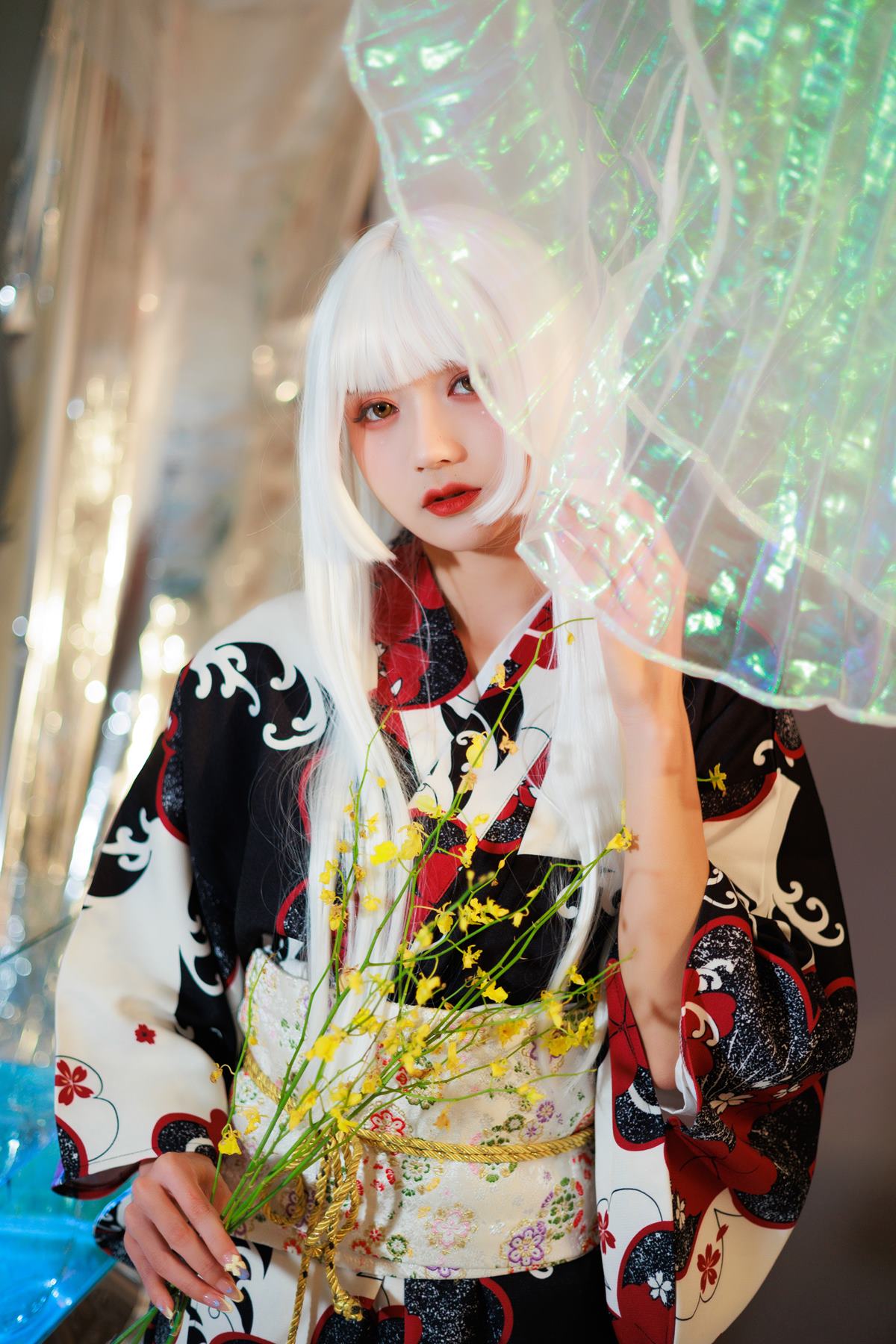 图片[18]-人气Coser@兔子Zzz不吃胡萝卜 白发姬 [42P] – 速更版-美库