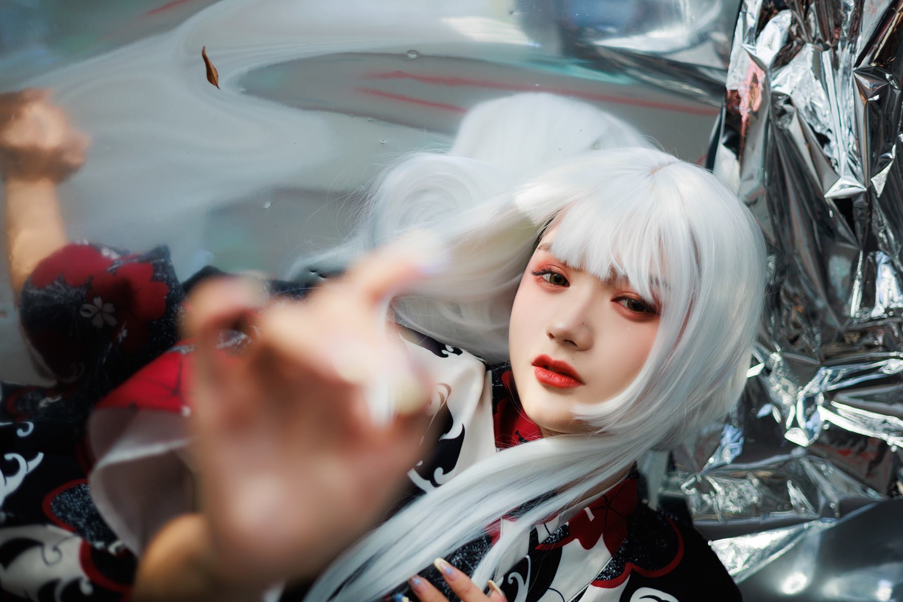 图片[20]-人气Coser@兔子Zzz不吃胡萝卜 白发姬 [42P] – 速更版-美库
