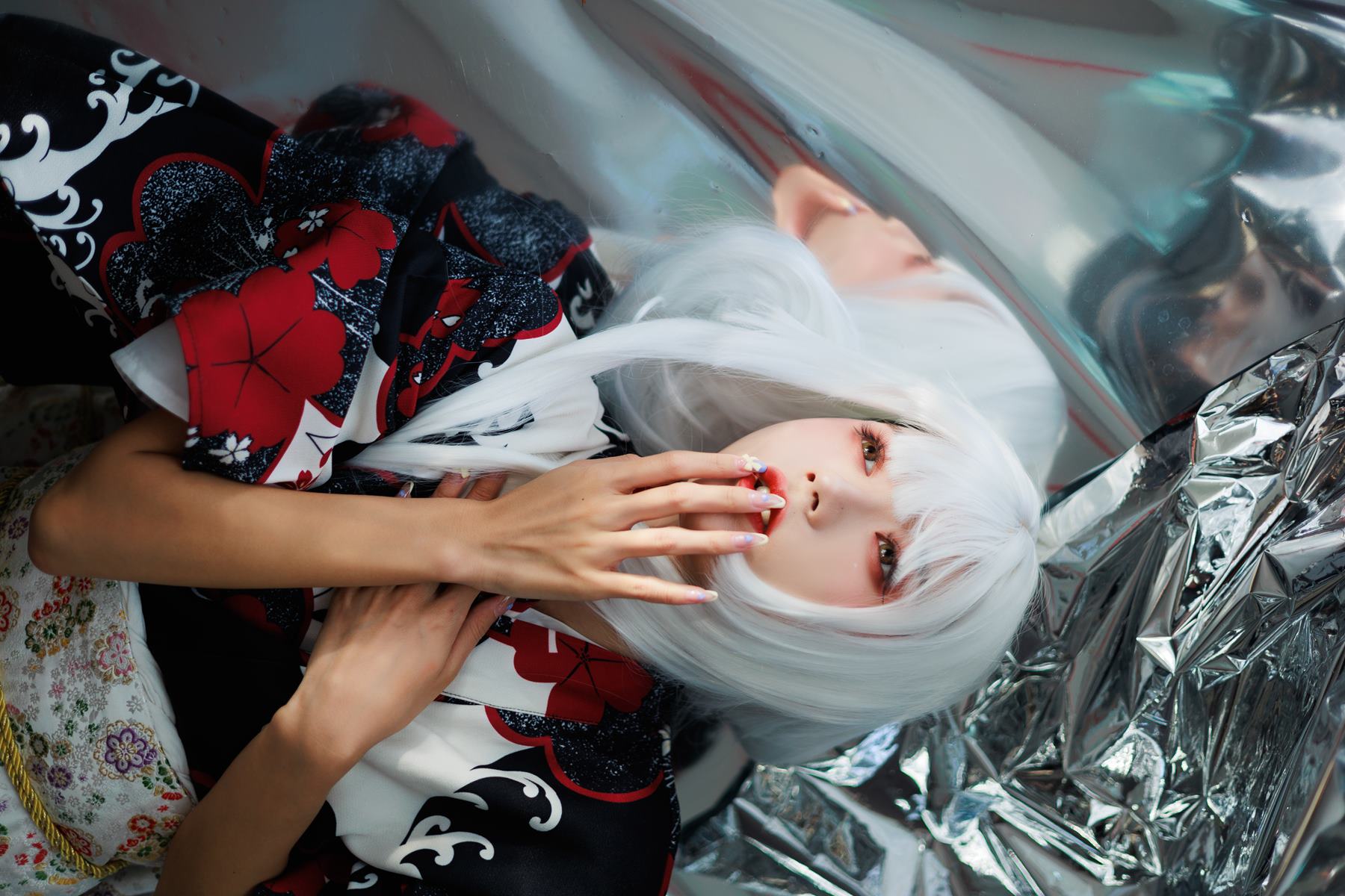 图片[21]-人气Coser@兔子Zzz不吃胡萝卜 白发姬 [42P] – 速更版-美库