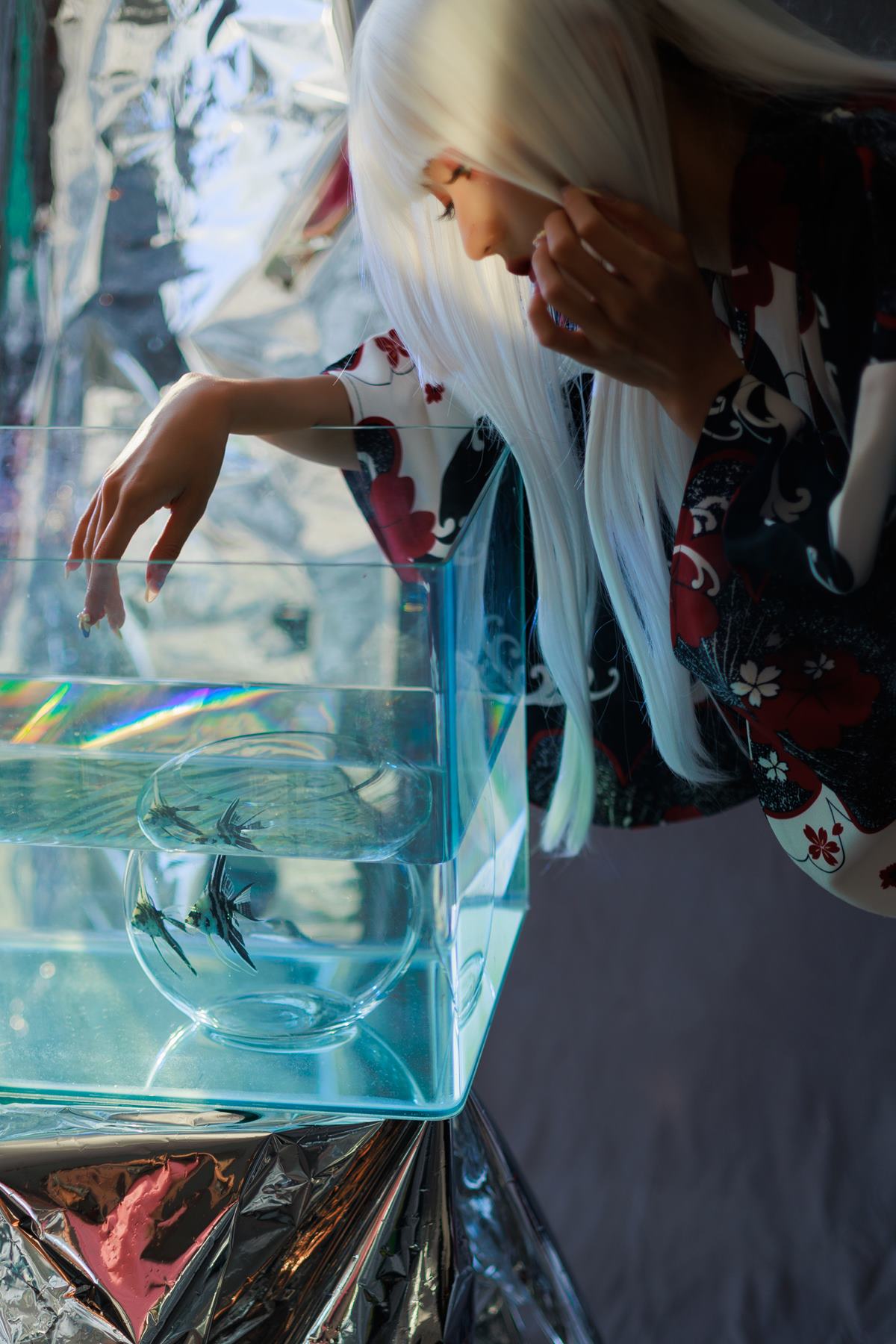 图片[22]-人气Coser@兔子Zzz不吃胡萝卜 白发姬 [42P] – 速更版-美库