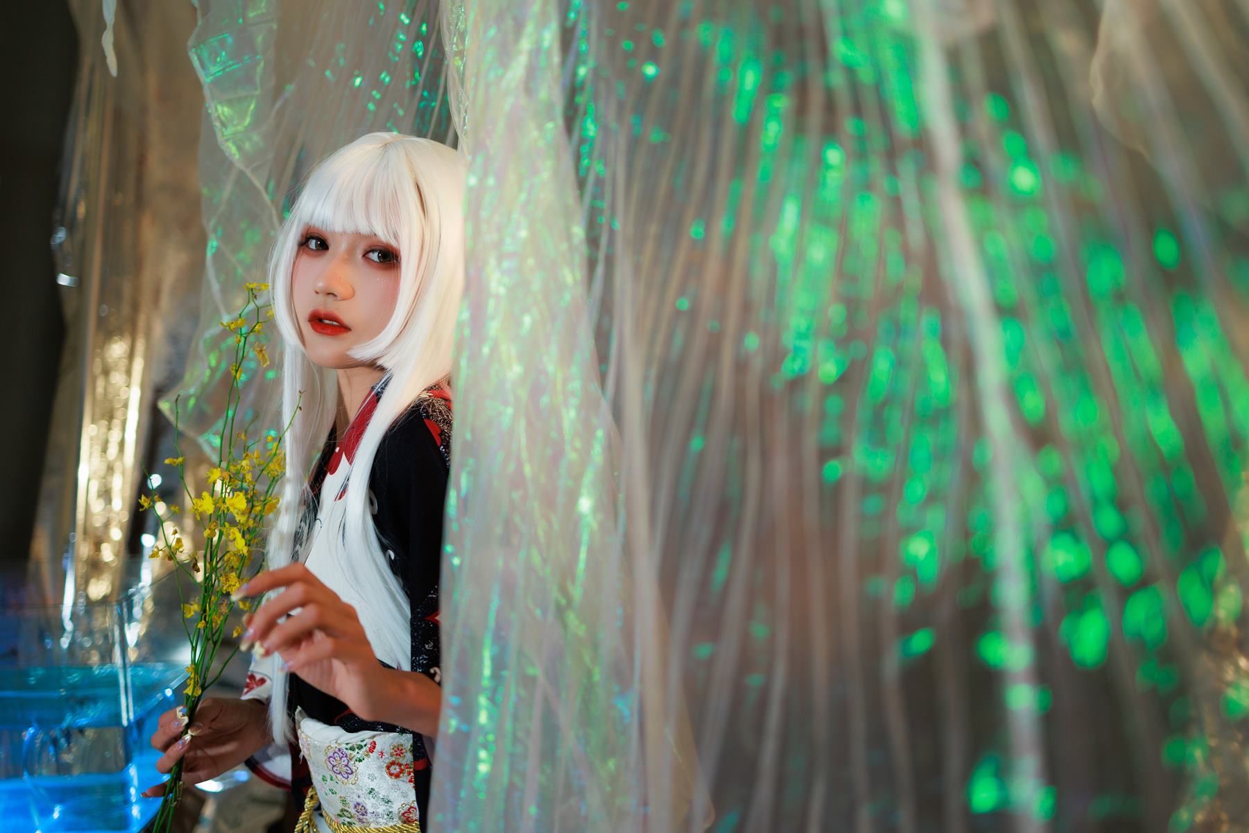 图片[24]-人气Coser@兔子Zzz不吃胡萝卜 白发姬 [42P] – 速更版-美库