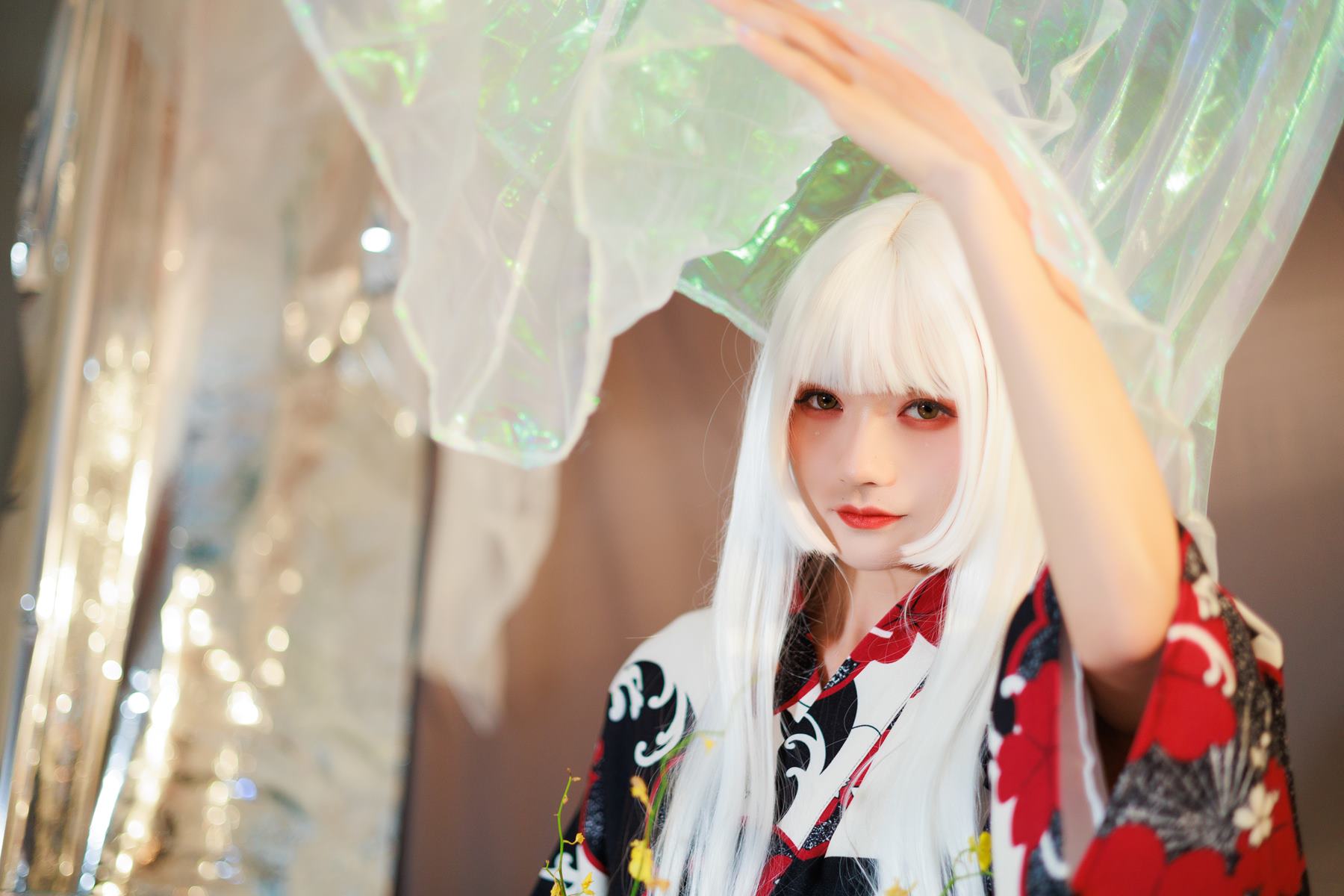 图片[30]-人气Coser@兔子Zzz不吃胡萝卜 白发姬 [42P] – 速更版-美库