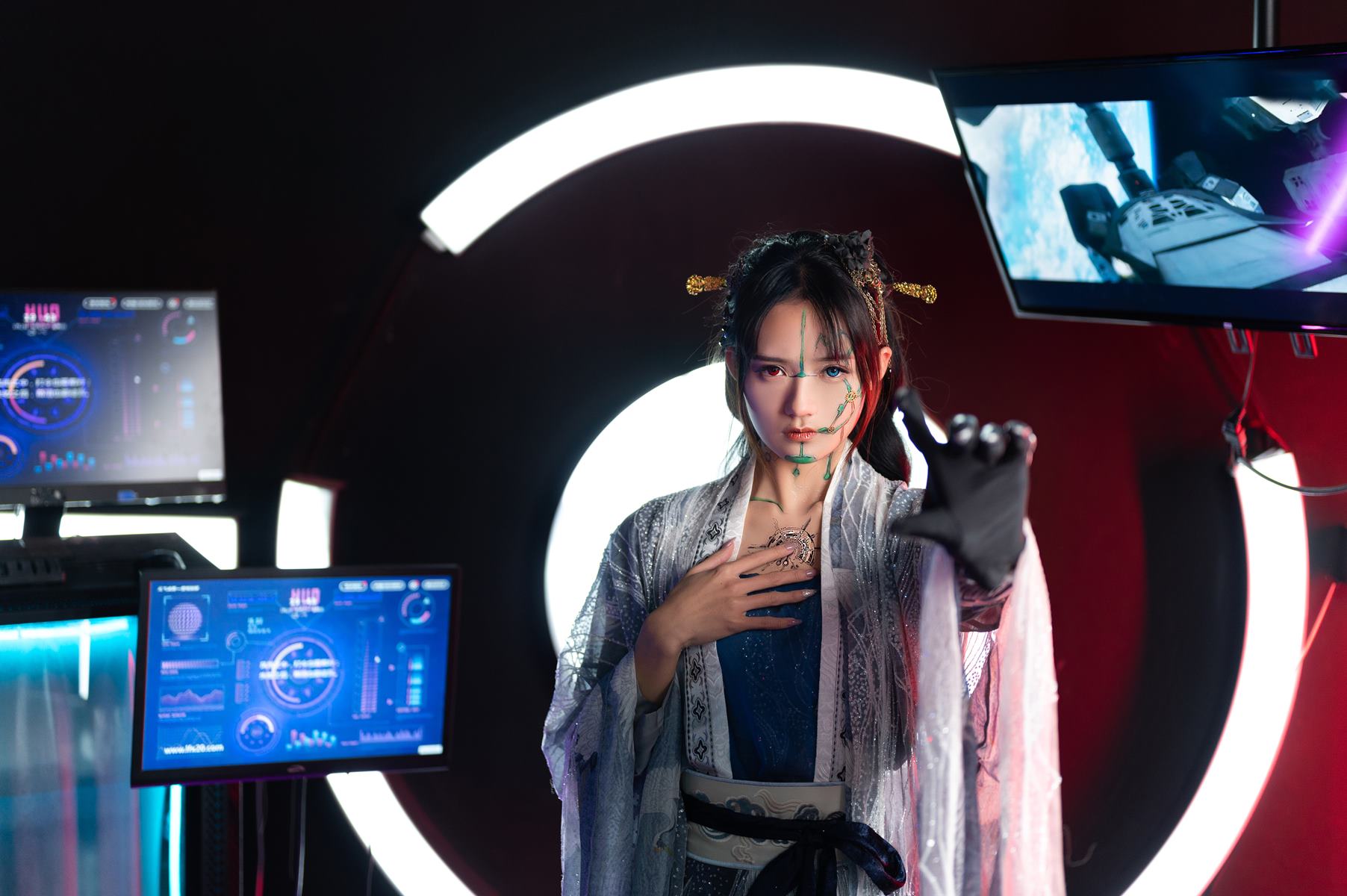 图片[39]-人气Coser@兔子Zzz不吃胡萝卜 未来姬器 [42P] – 速更版-美库