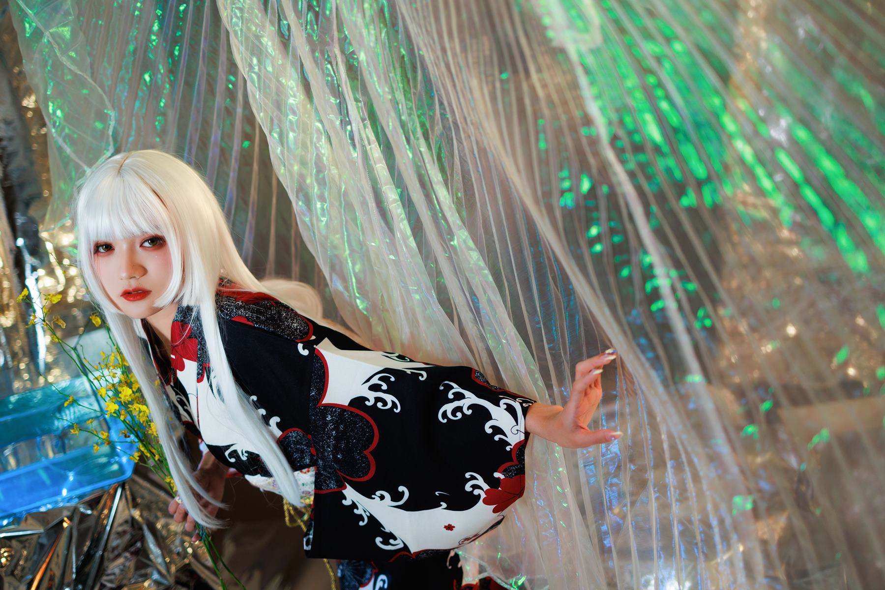 图片[35]-人气Coser@兔子Zzz不吃胡萝卜 白发姬 [42P] – 速更版-美库