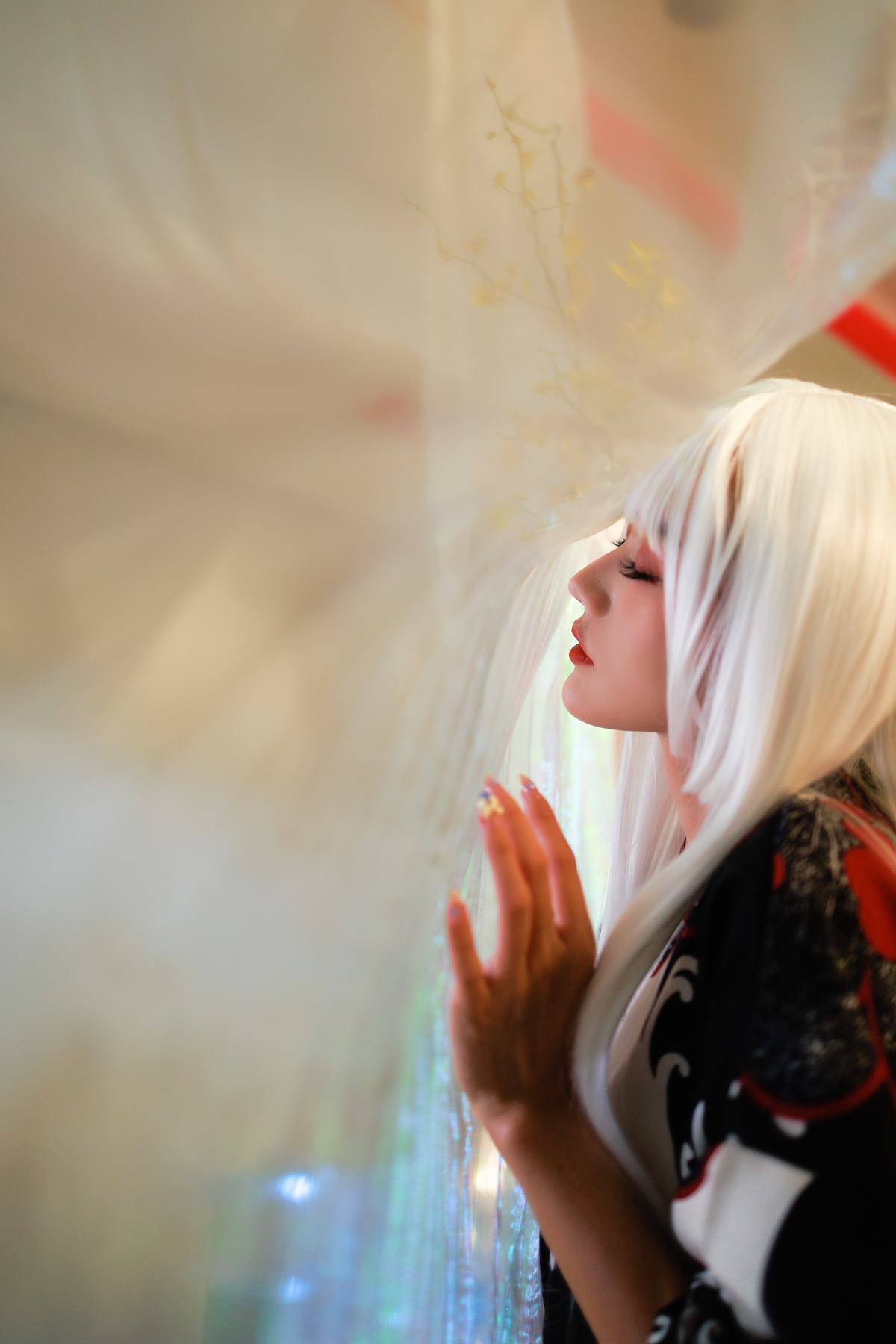 图片[40]-人气Coser@兔子Zzz不吃胡萝卜 白发姬 [42P] – 速更版-美库