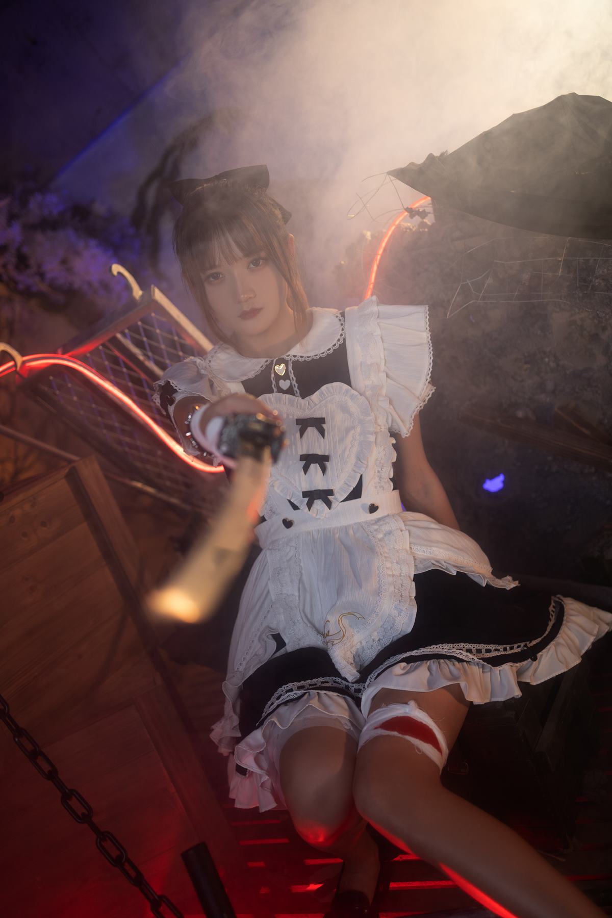 图片[17]-人气Coser@兔子Zzz不吃胡萝卜 战斗女仆 [23P] – 速更版-美库